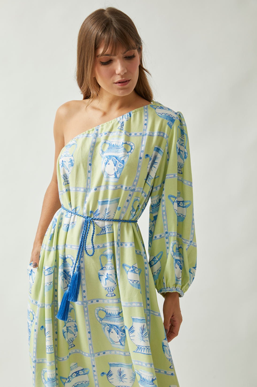Vestido Ombro só Amphora Frio