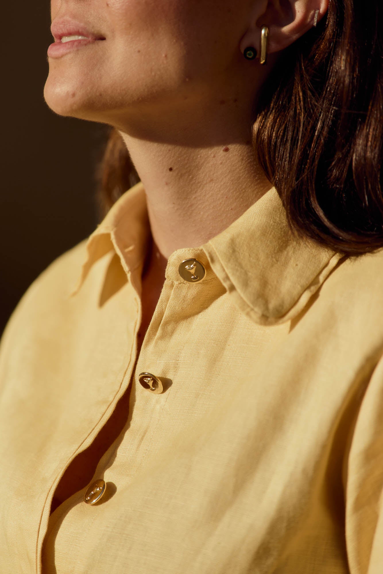 Camisa Amarelo Champagne