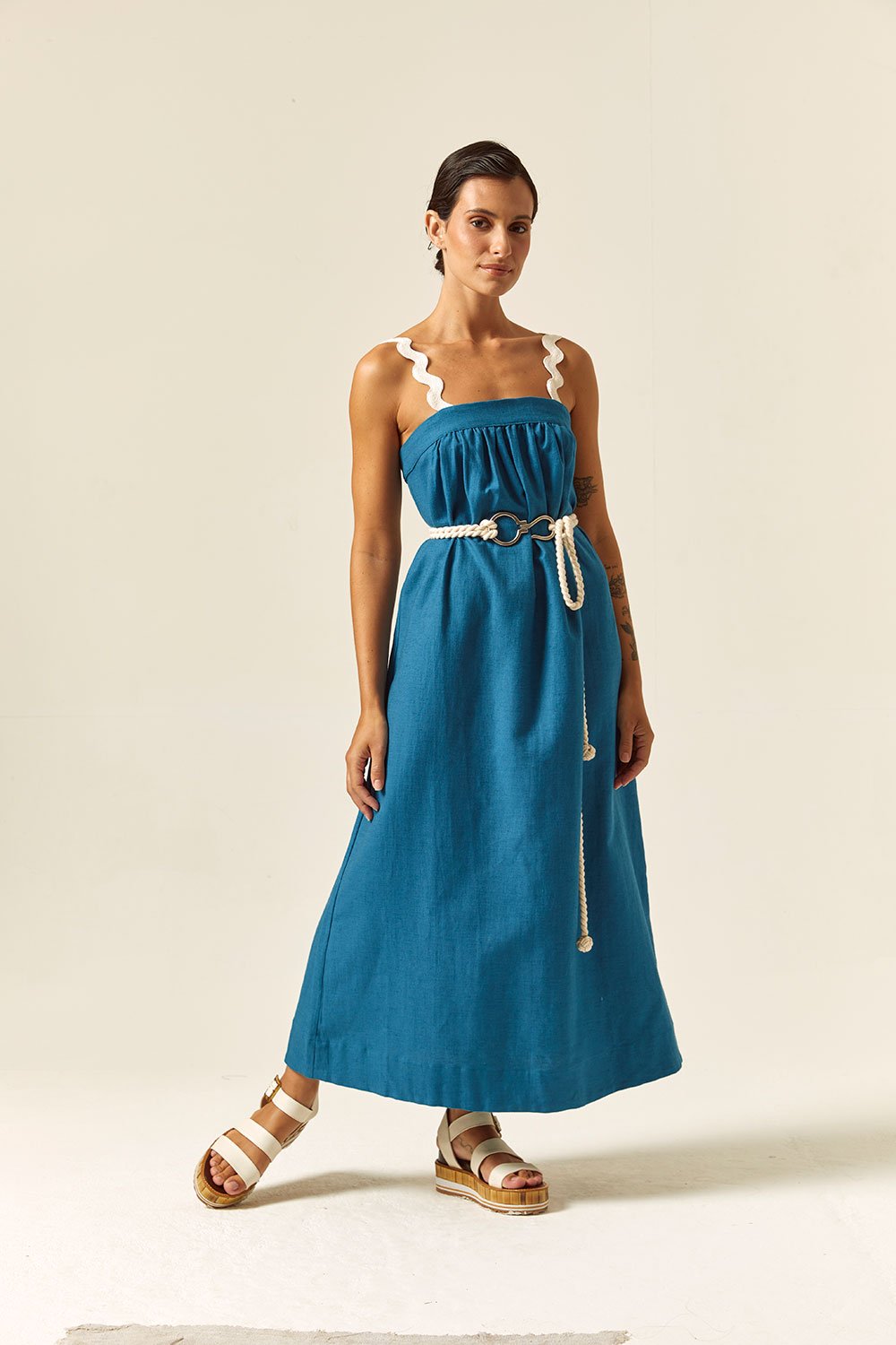 Vestido Alça Águas