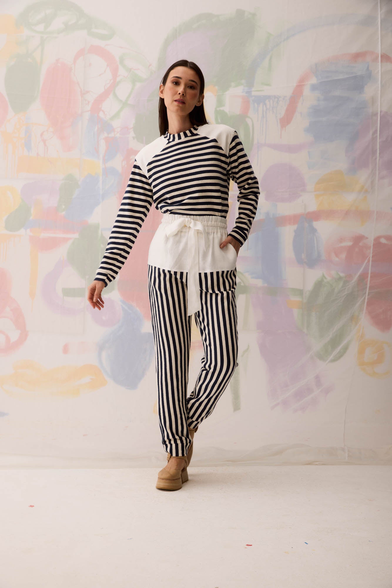 Linen Cutout Cardigan
