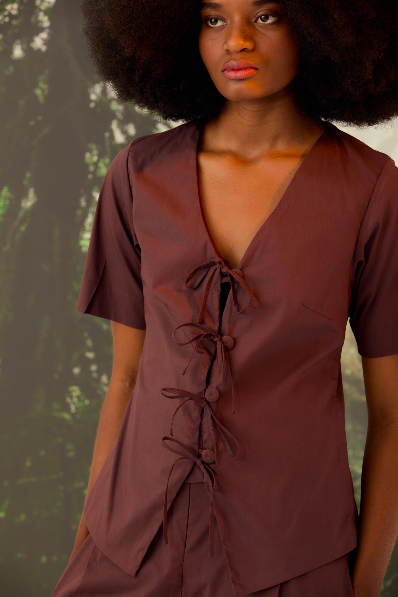 Mother Earth Bows Blouse
