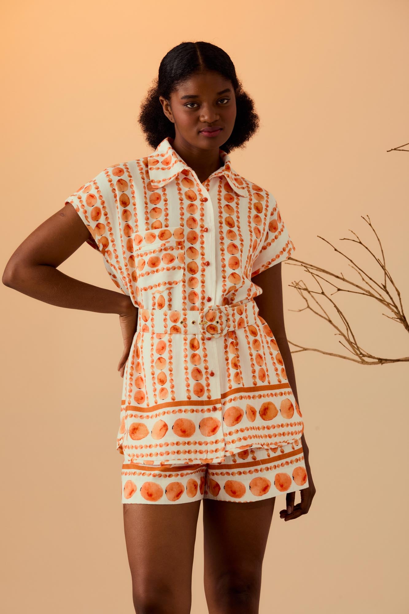 Tento Belt Blouse