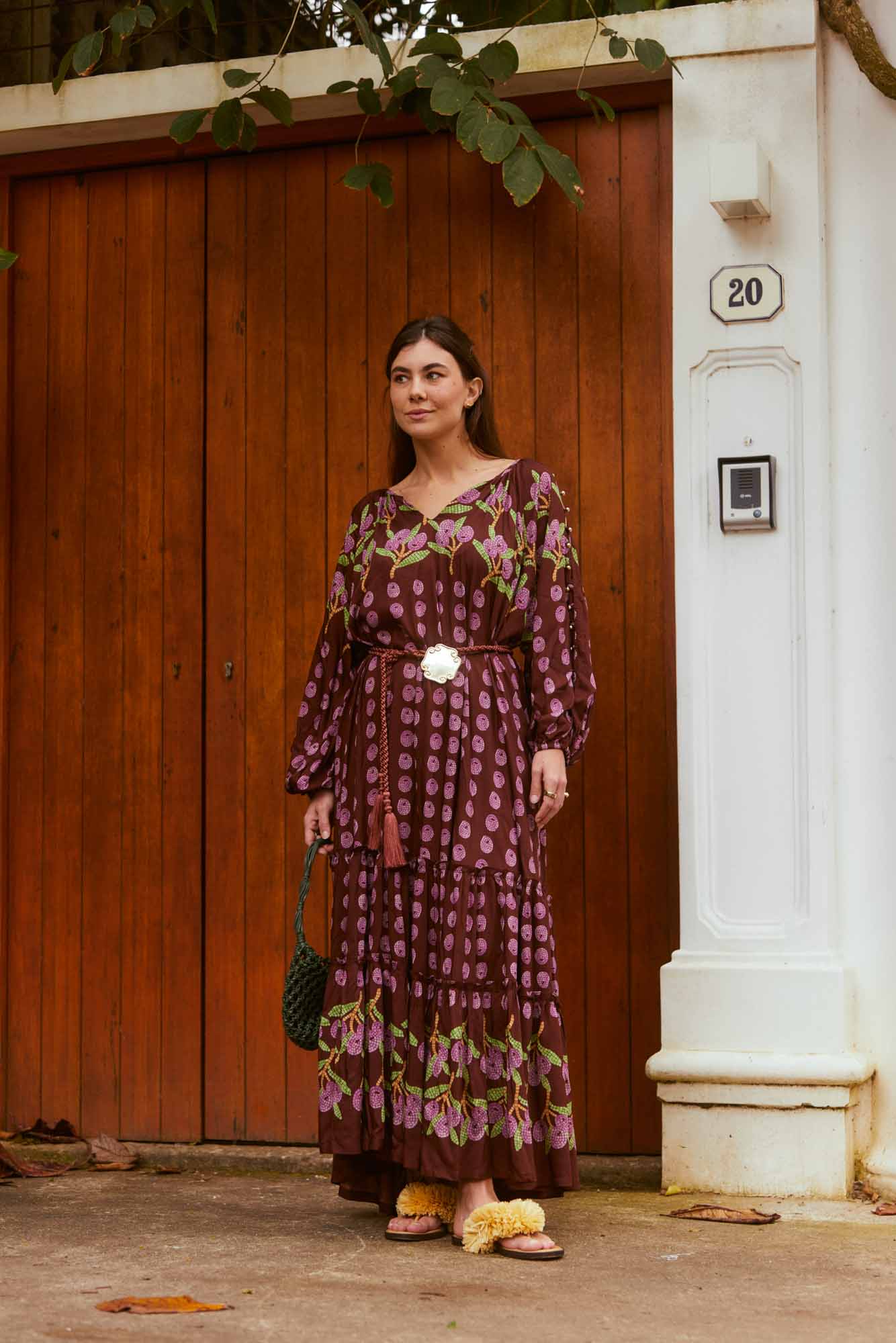 Vestido Maxi Oliva