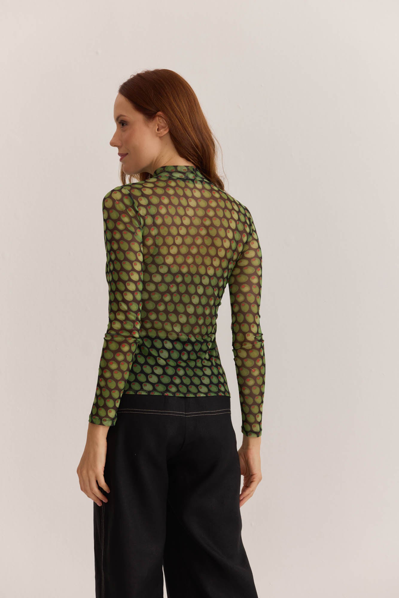 Blusa Tule Martini Poá