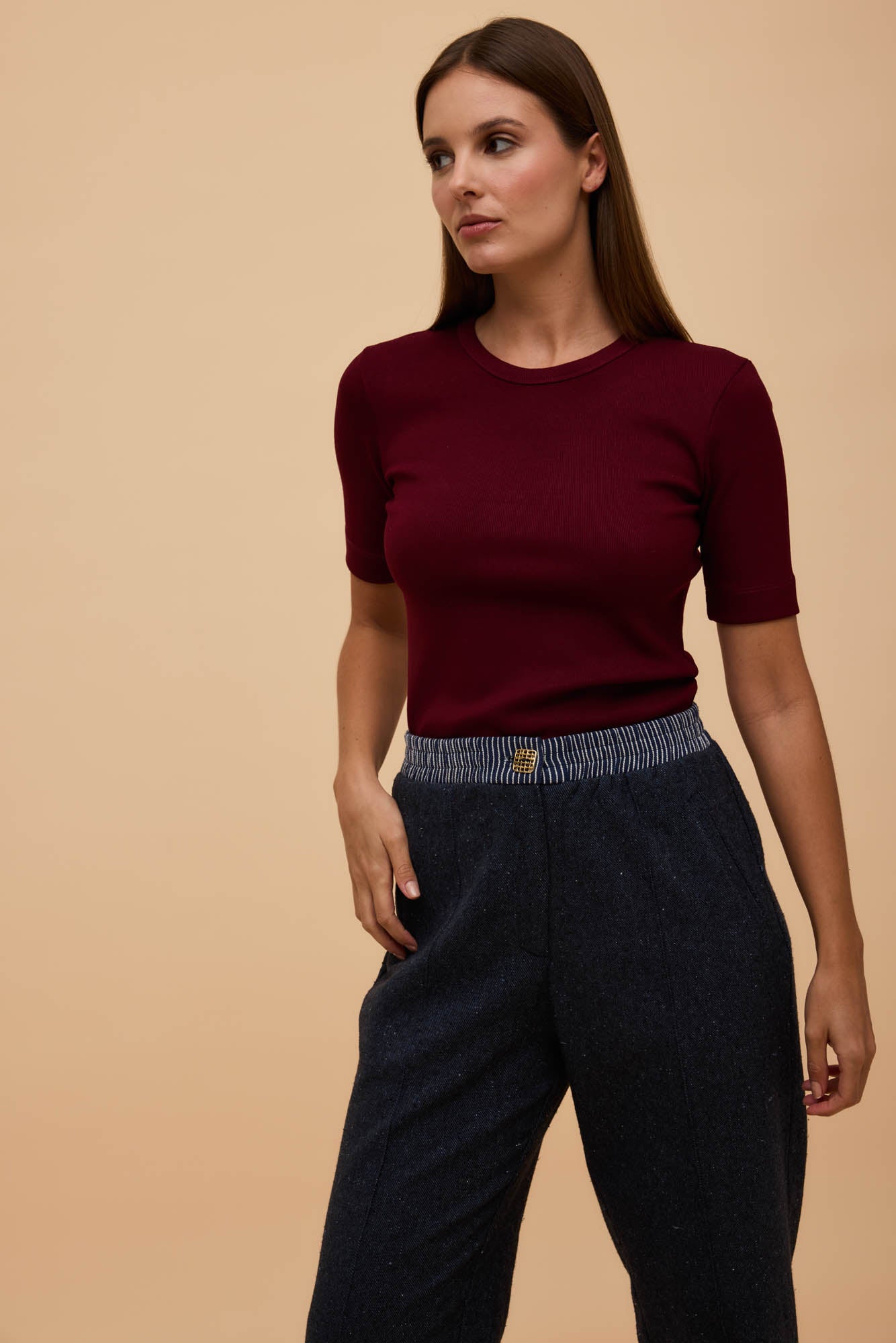 Tshirt Anpo Basic Oliva