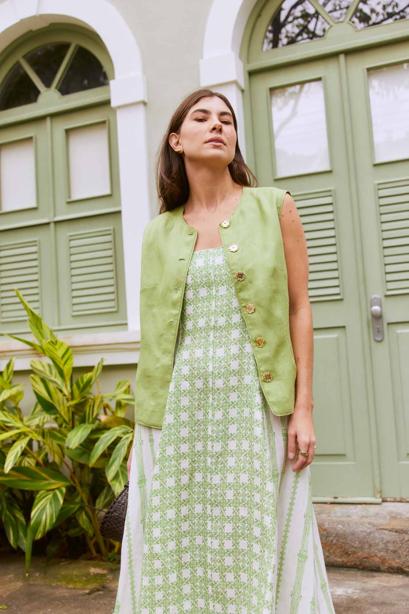 Blusa s/m Verde Oliveira