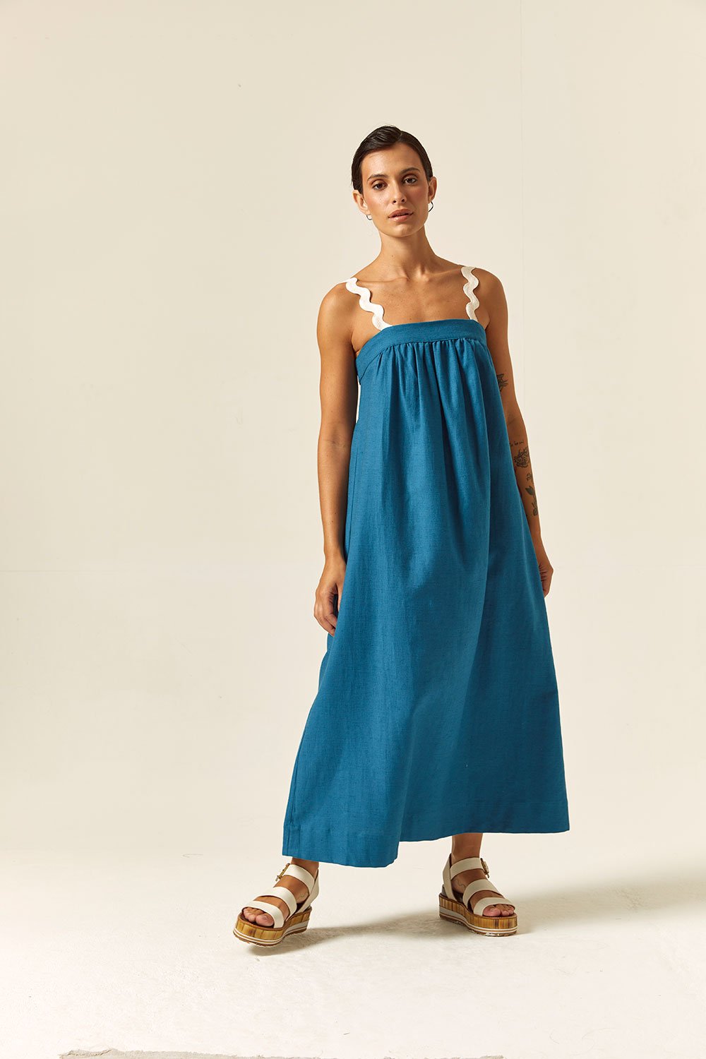 Vestido Alça Águas