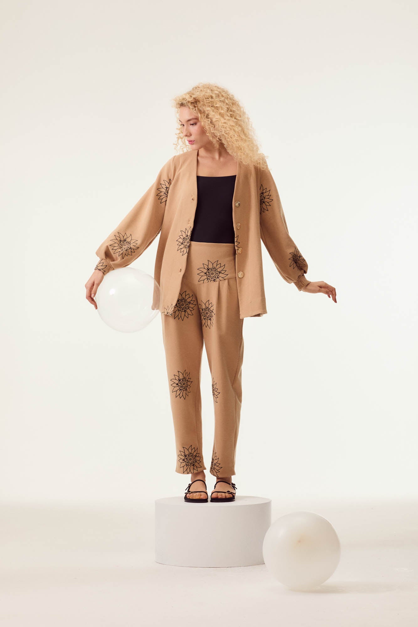 Comfy Embroidered Cardigan