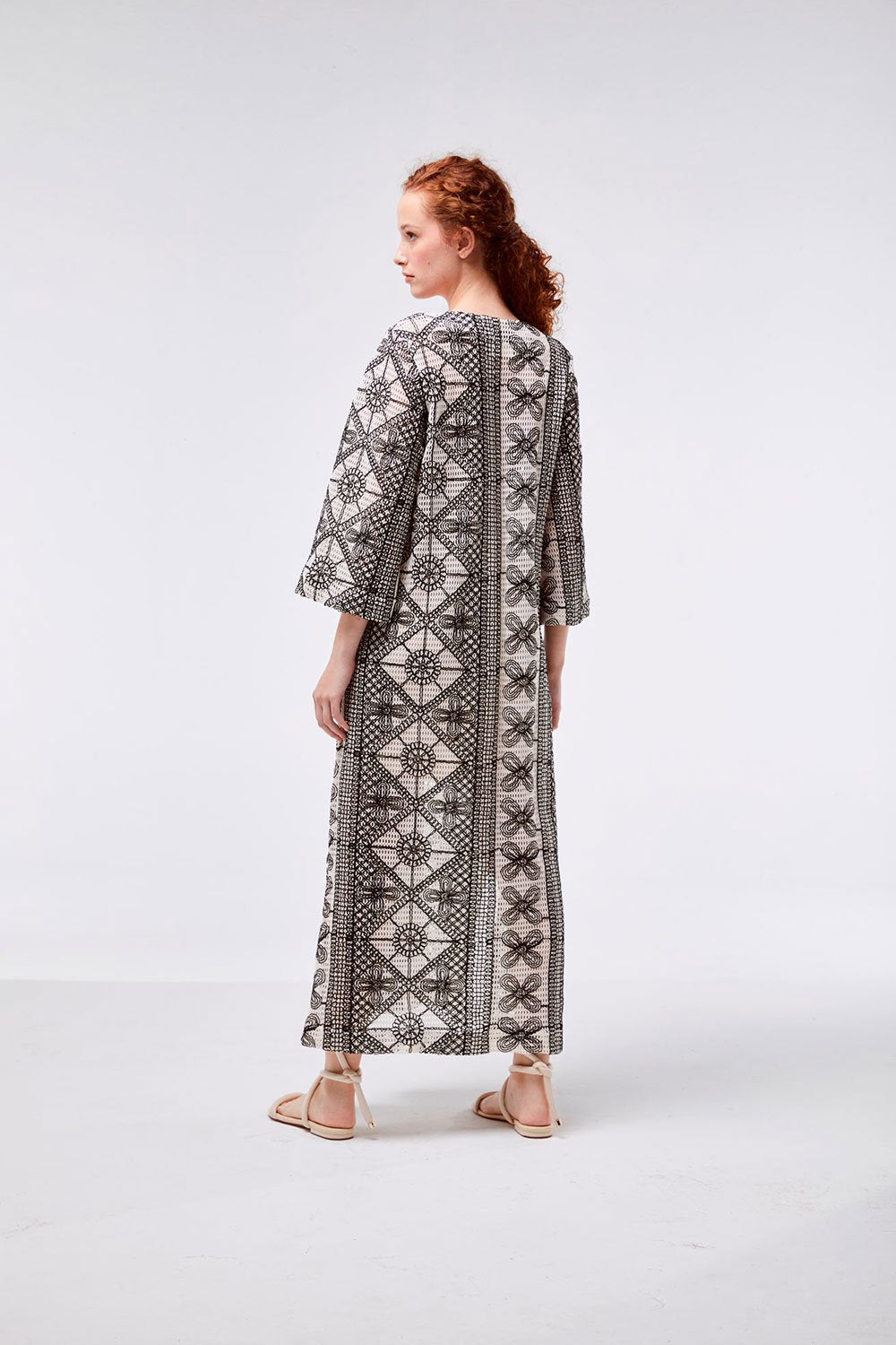 Vestido Renda Crochê