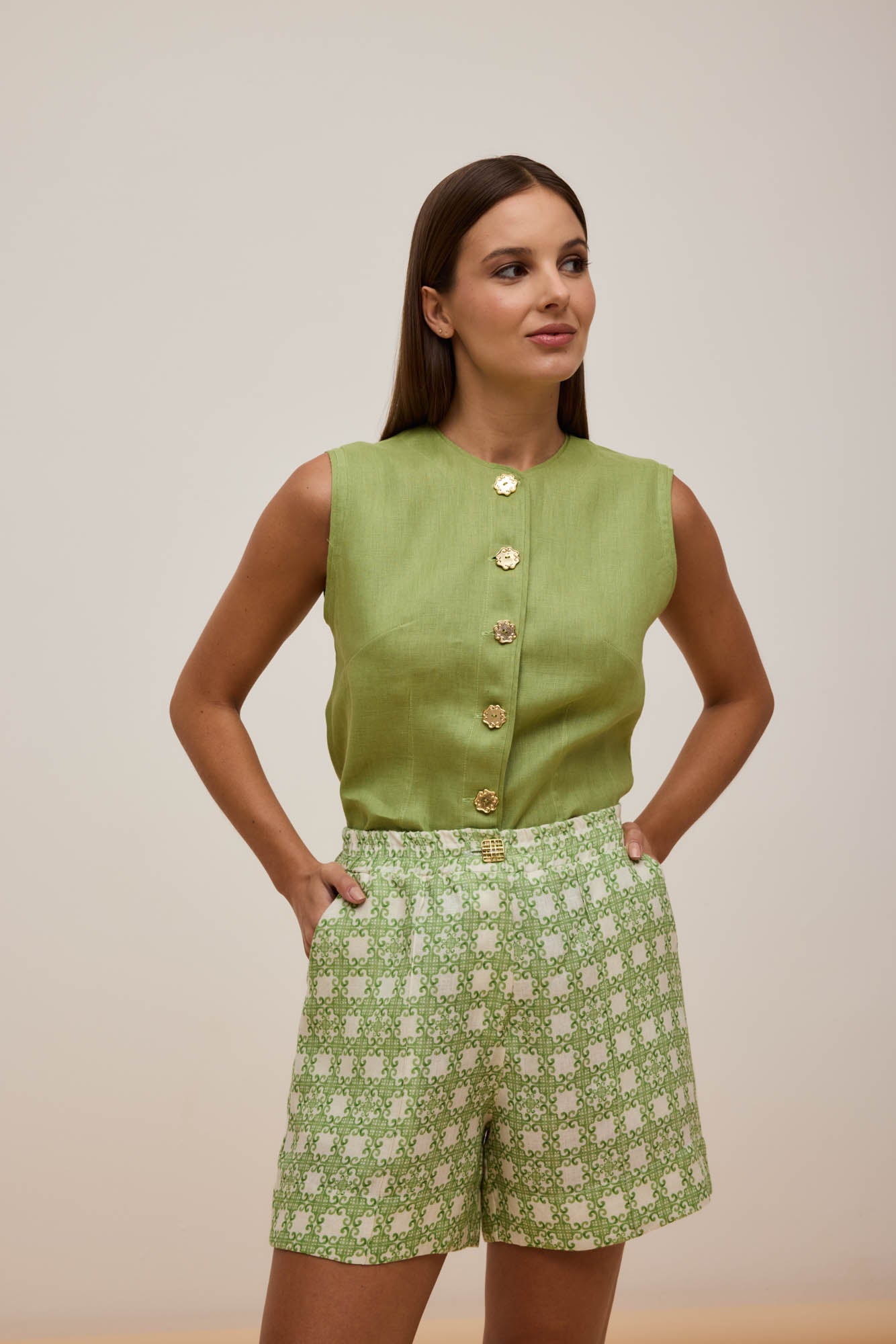Short Alfaiataria Olimpo
