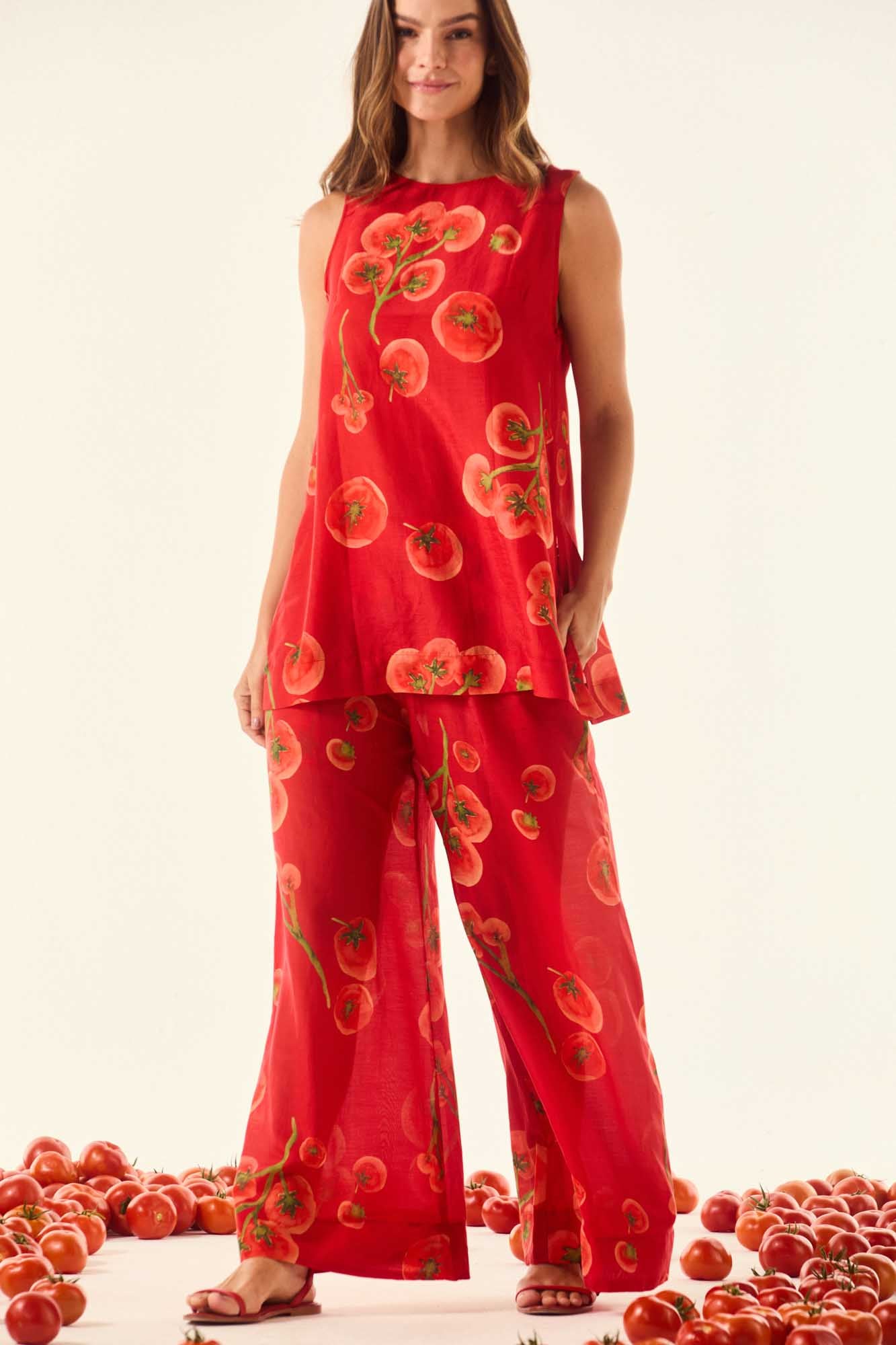 Giardino Notturno Tunic Blouse