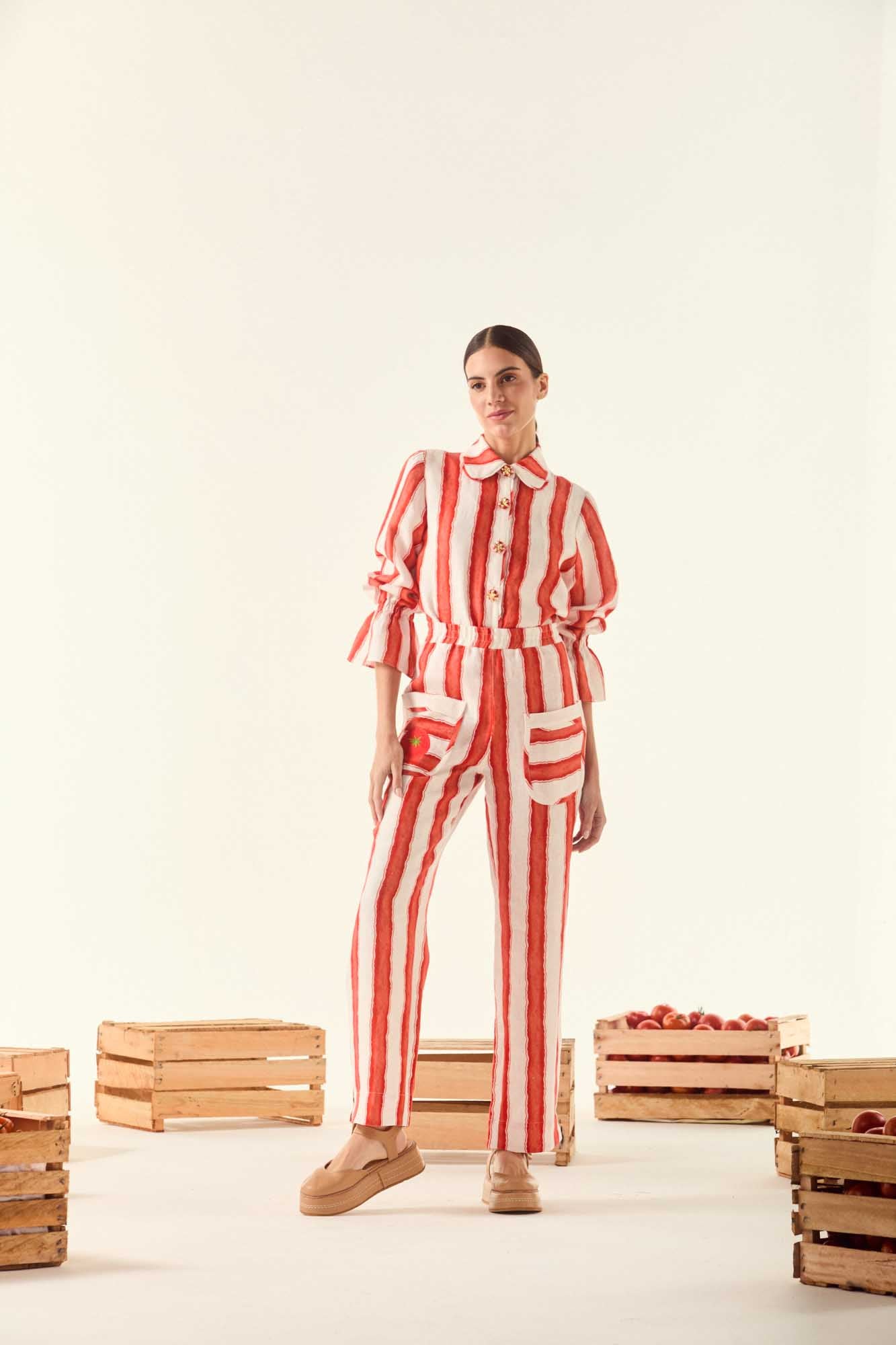 Roman Curve Trousers