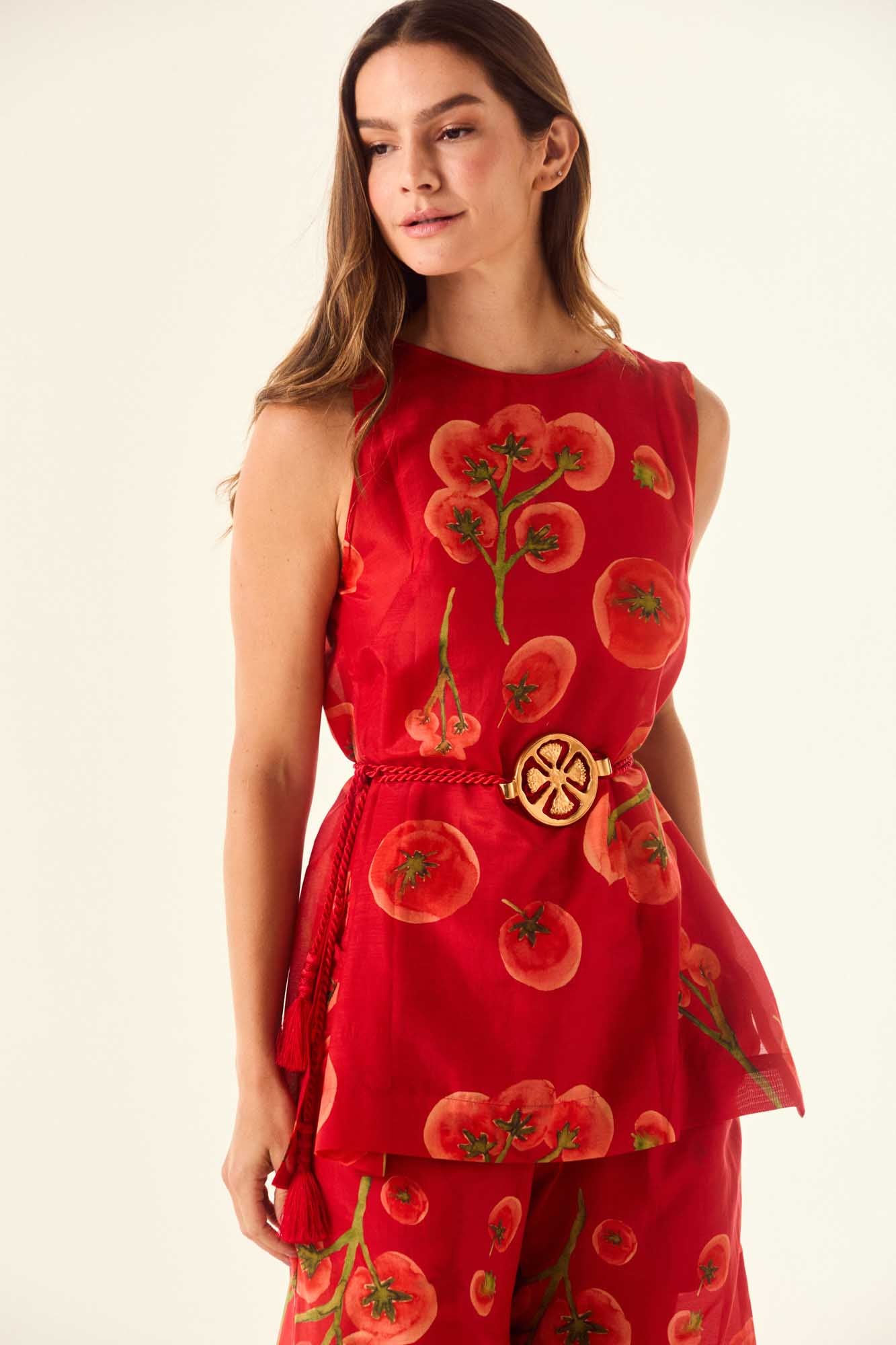 Giardino Notturno Tunic Blouse