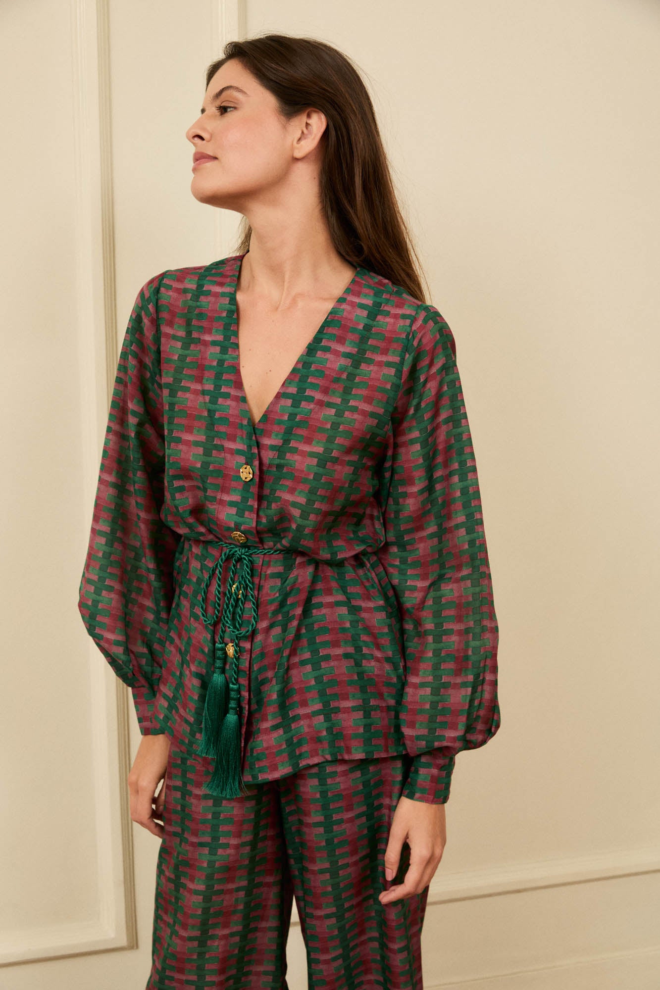 Night Trellis Style Cardigan
