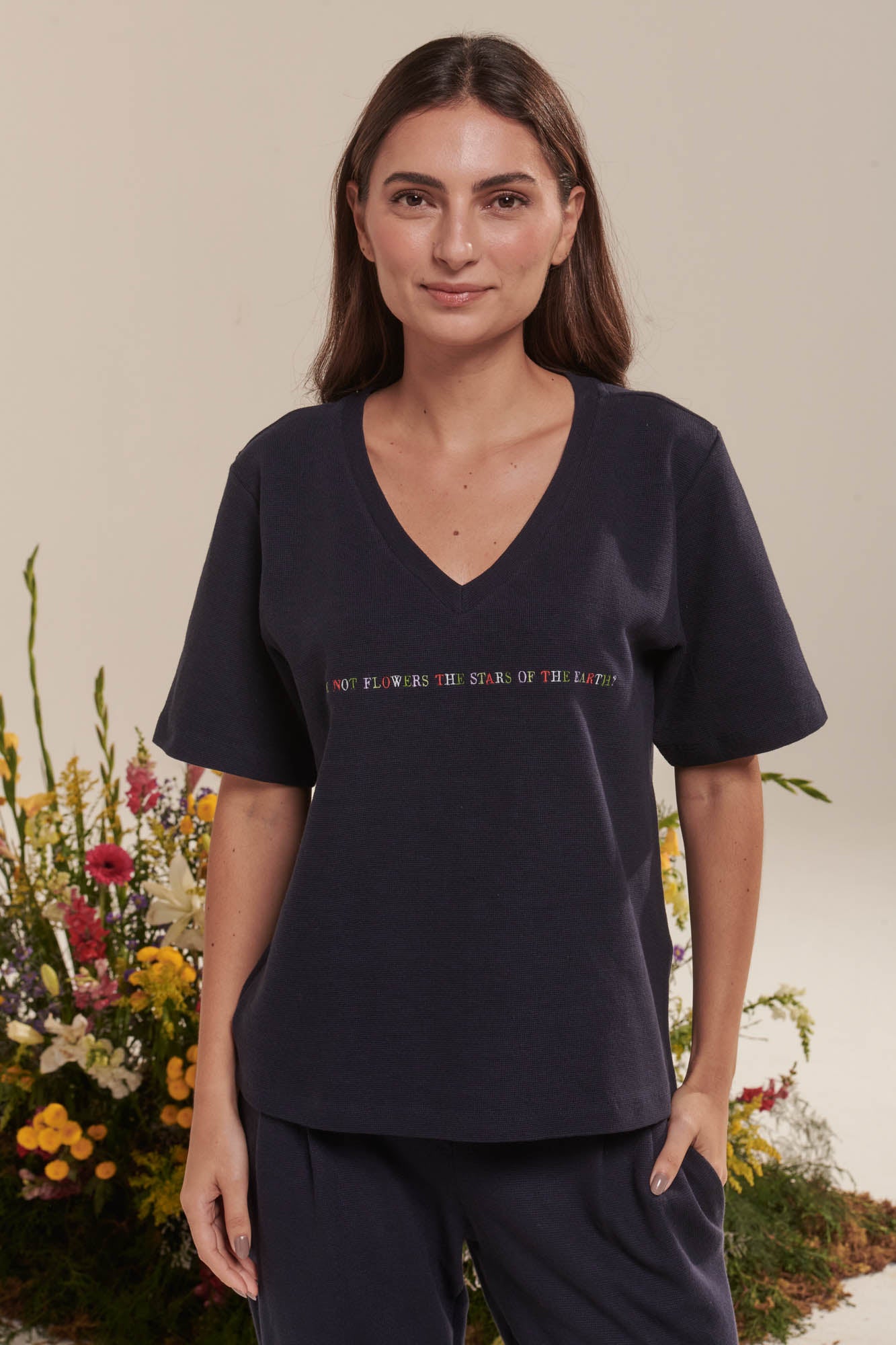 Pique Mesh T-Shirt