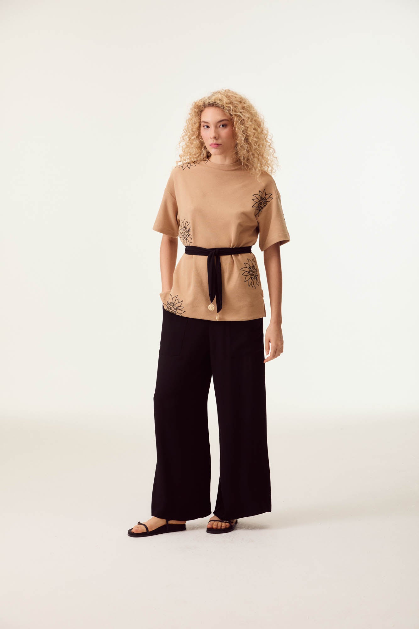 Over Size Embroidered T-Shirt