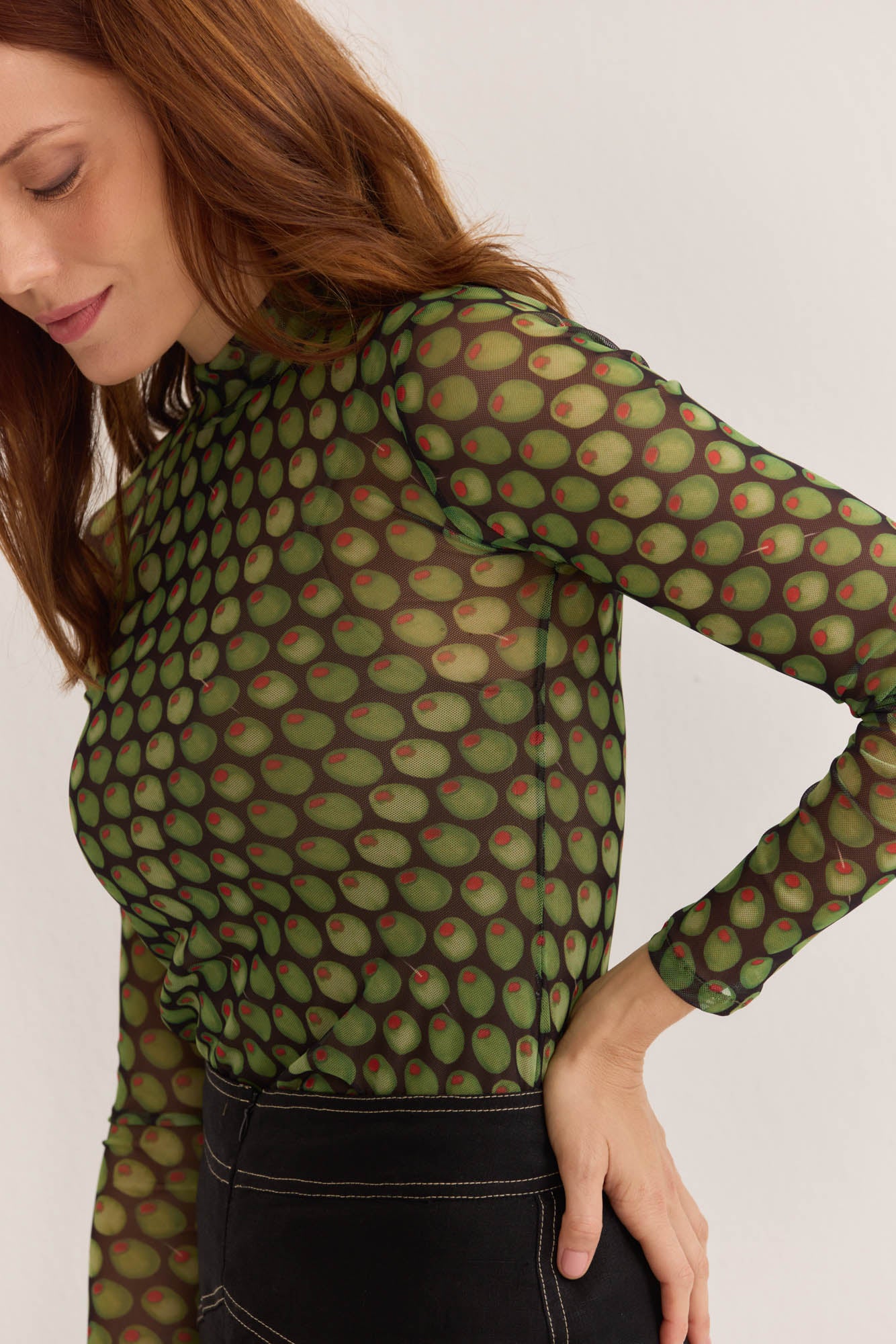 Blusa Tule Martini Poá