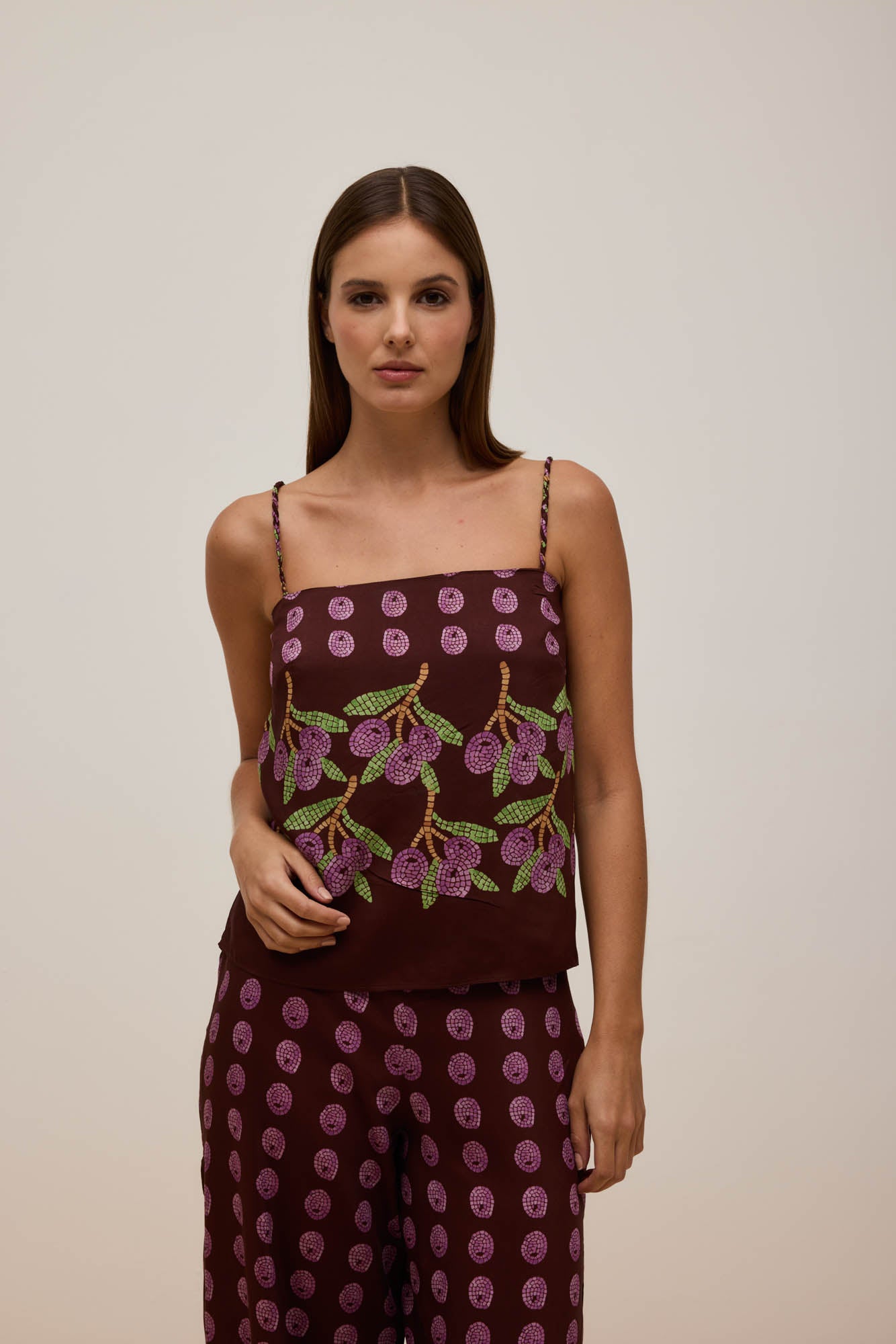 Blusa Alça Oliva