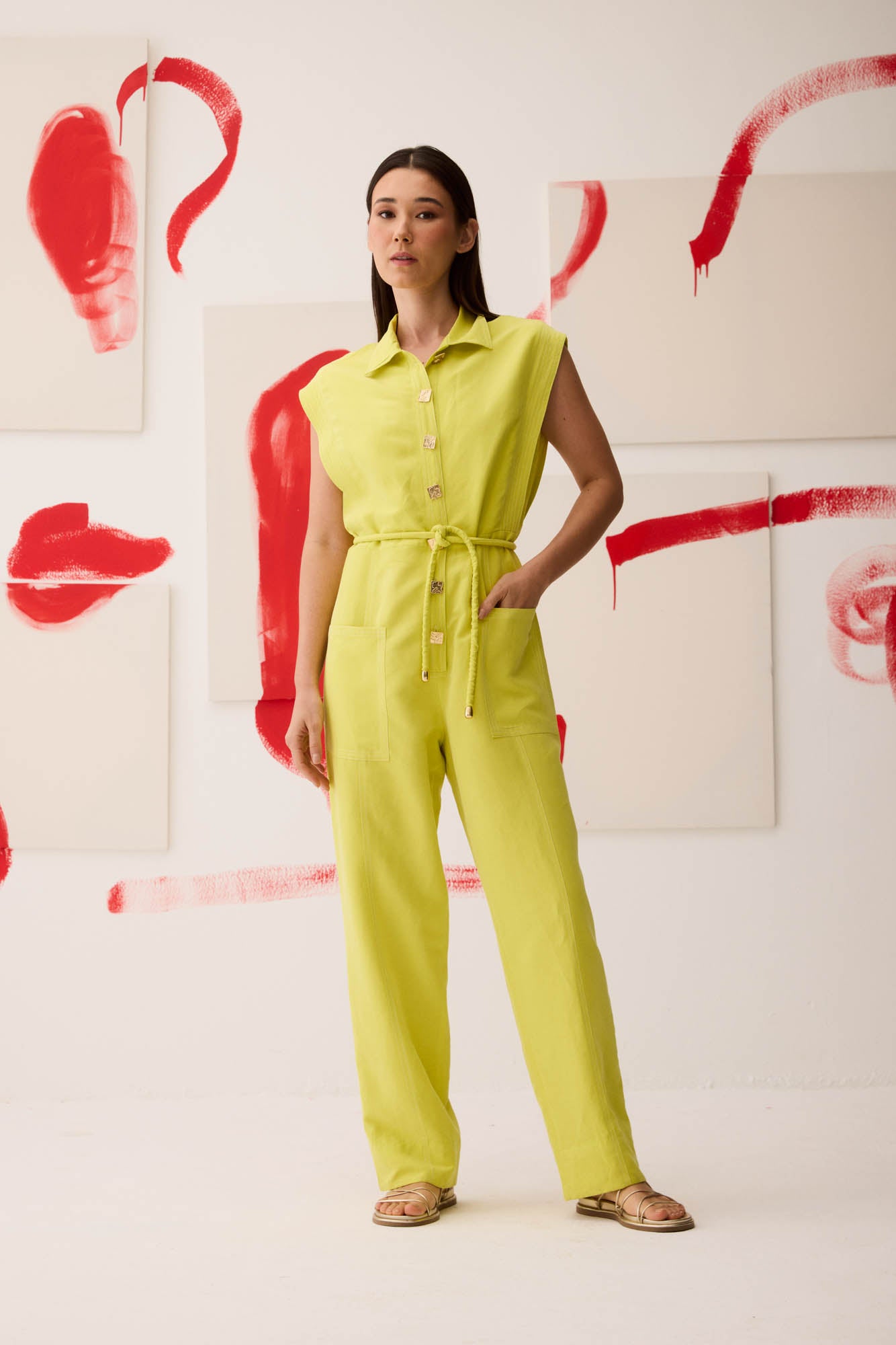 Yellow Jumpsuit
