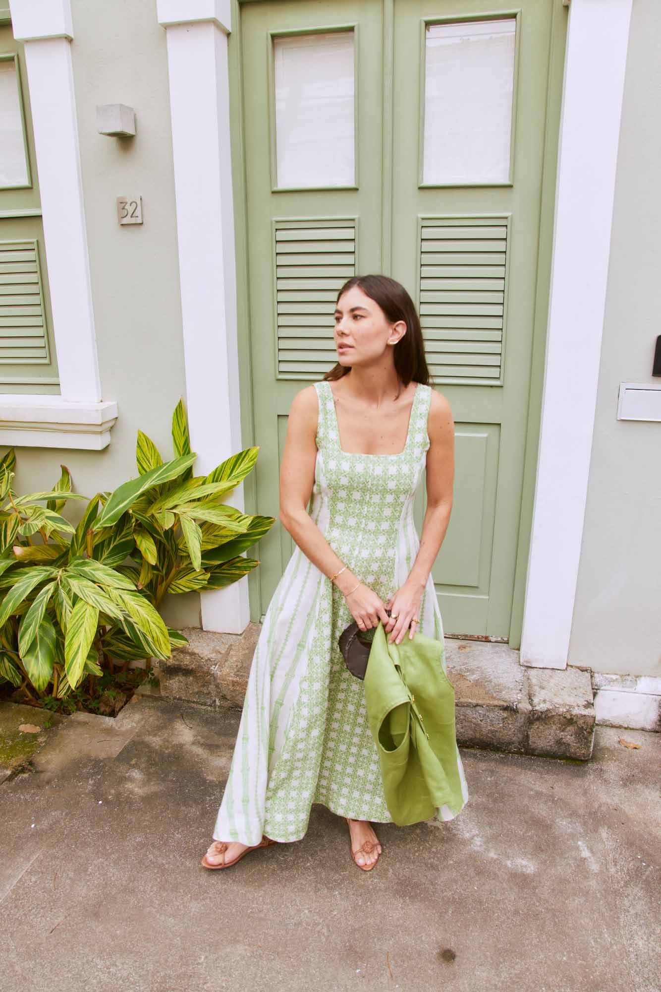 Vestido Decote Quadrado Olimpo
