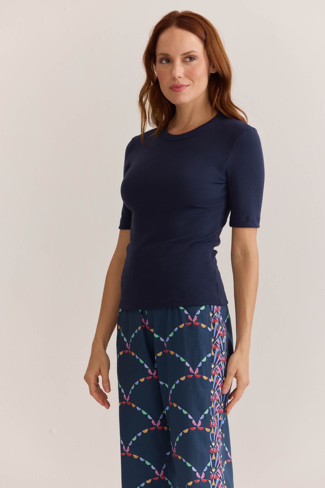 T-shirt Anpô Basic Marinho