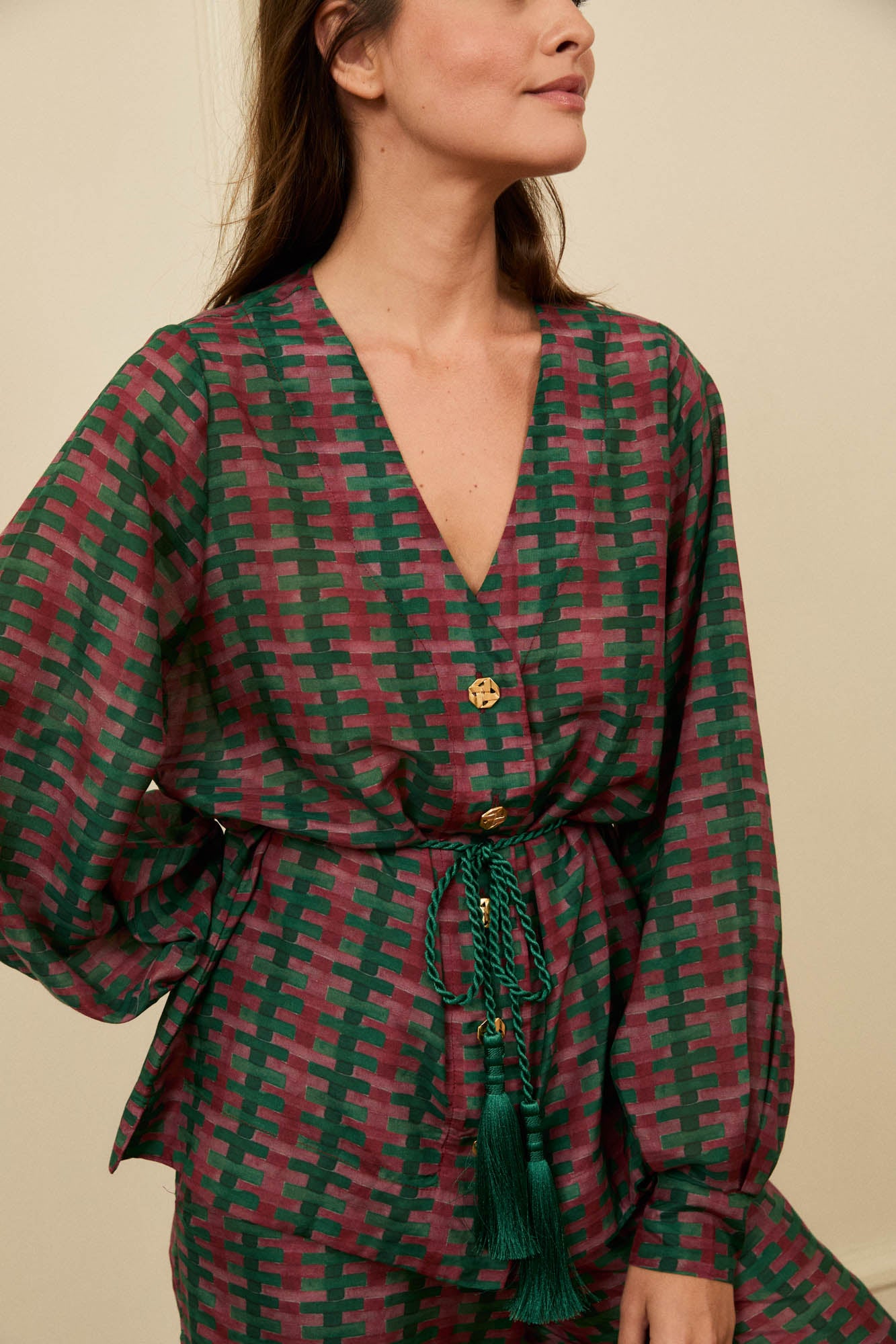 Night Trellis Style Cardigan