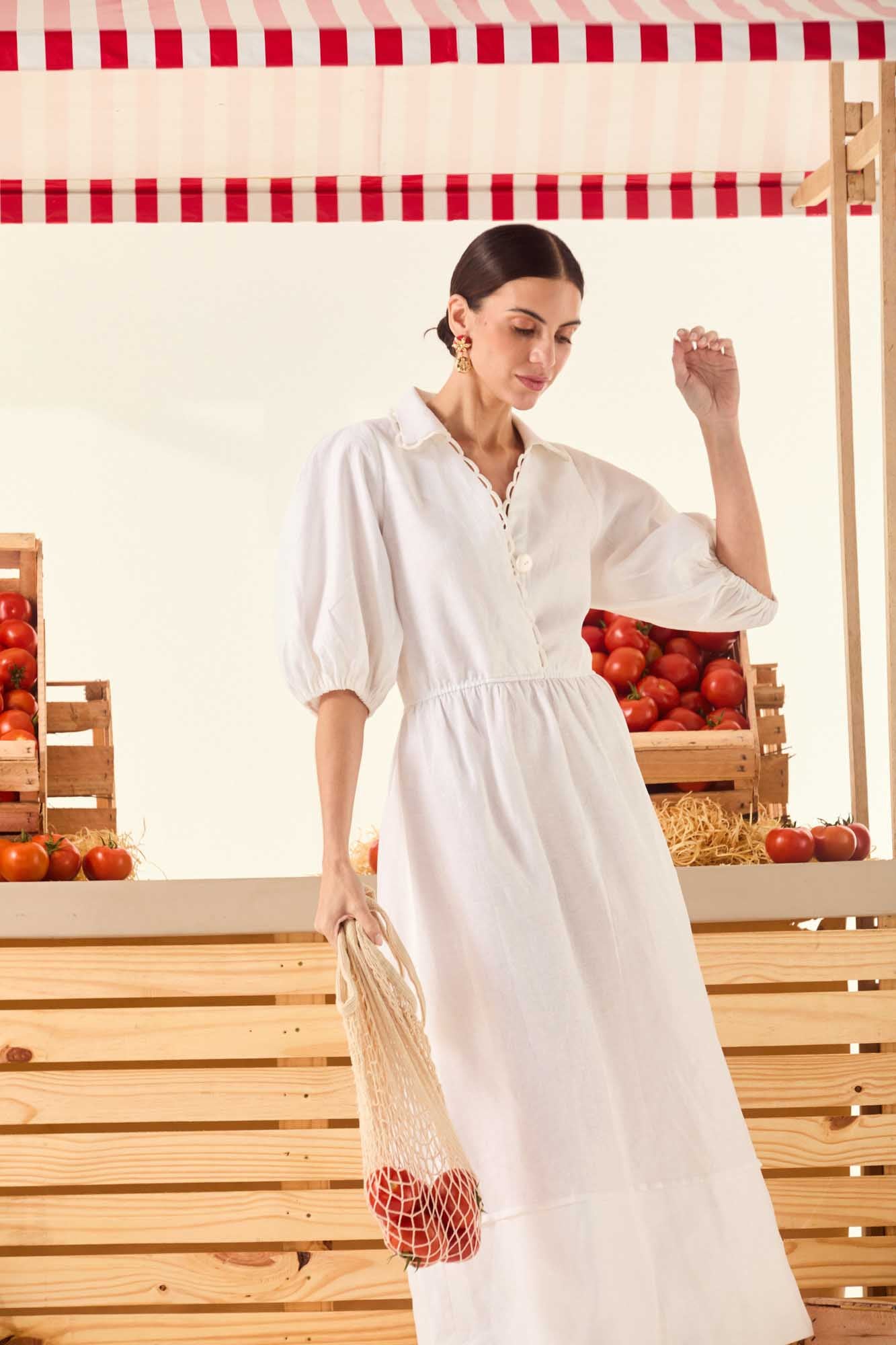 Flor de Sal Shirt Dress