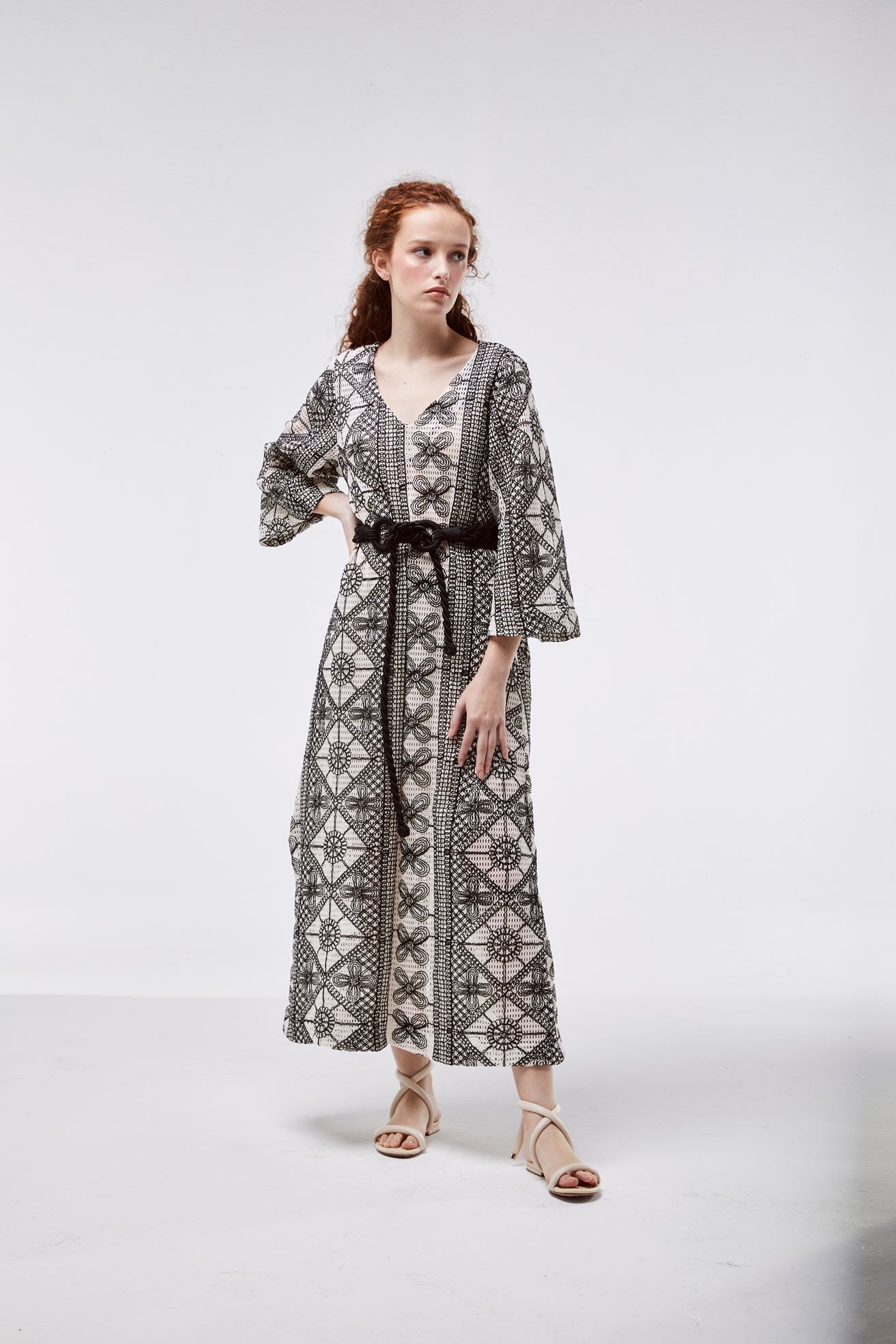 Vestido Renda Crochê
