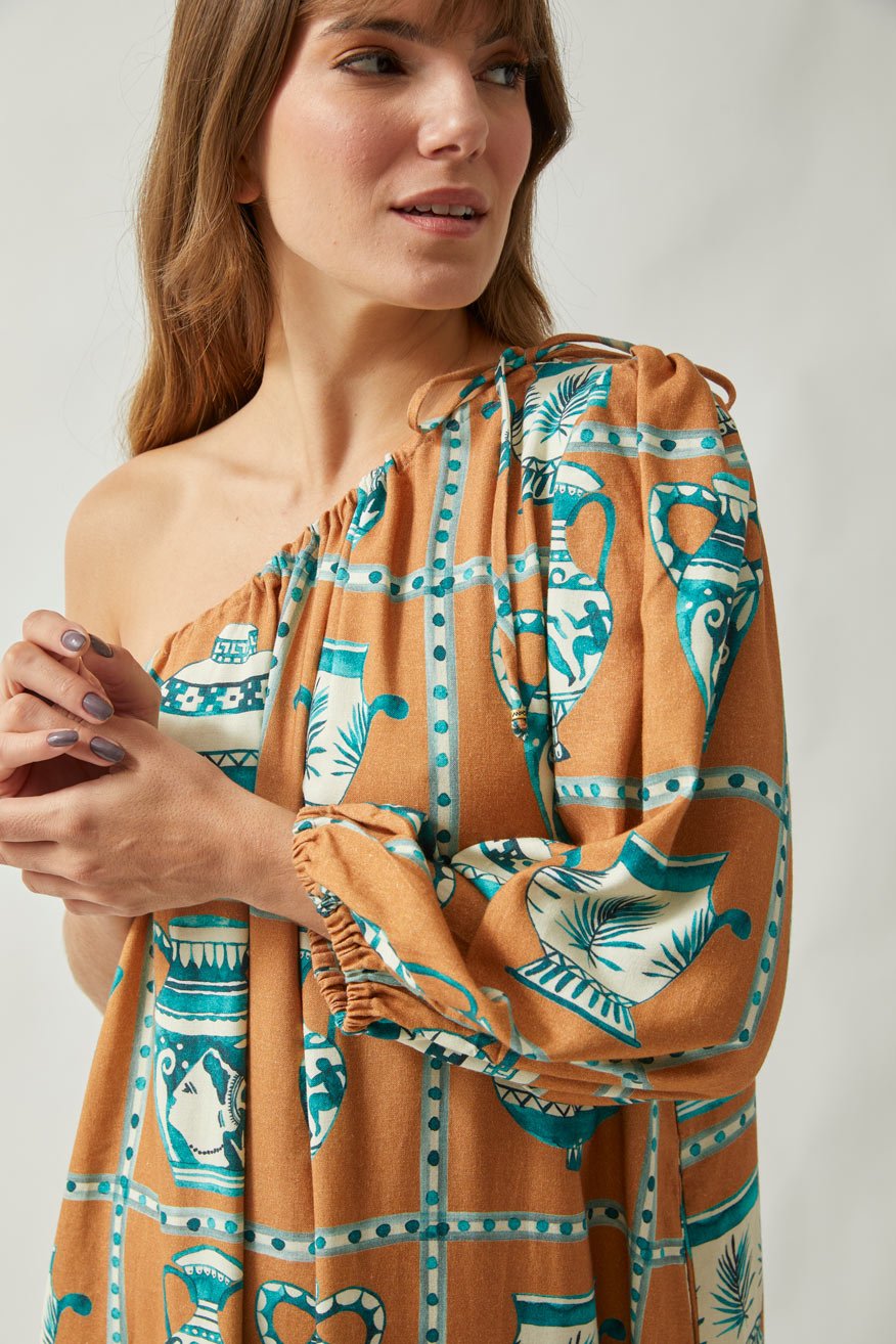 Vestido Ombro só Amphora Quente