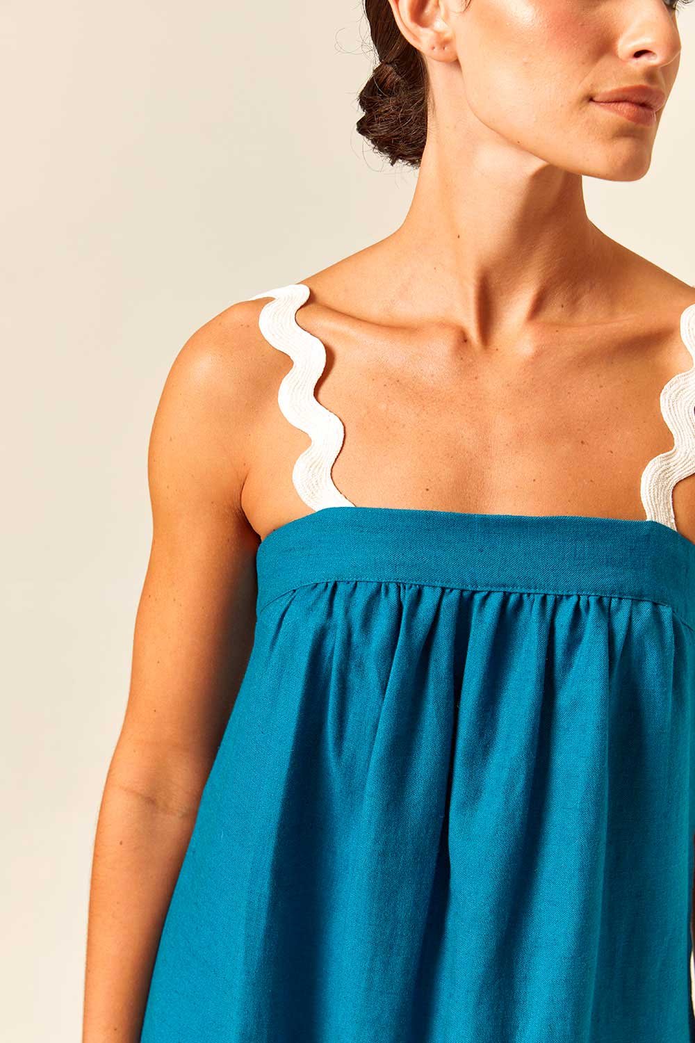 Vestido Alça Águas