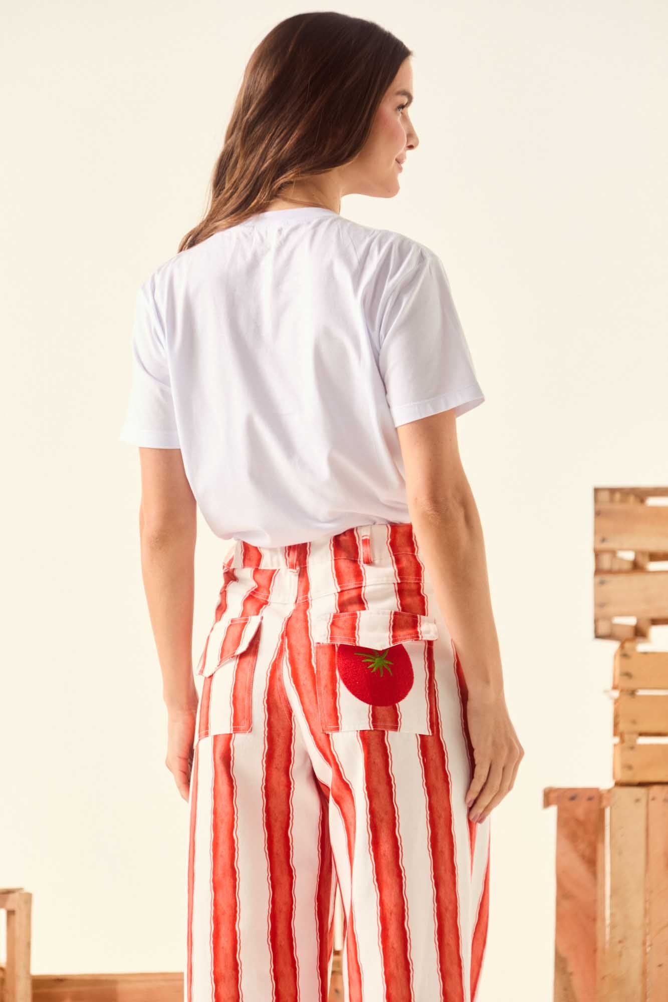 Roman Curve Twill Trousers