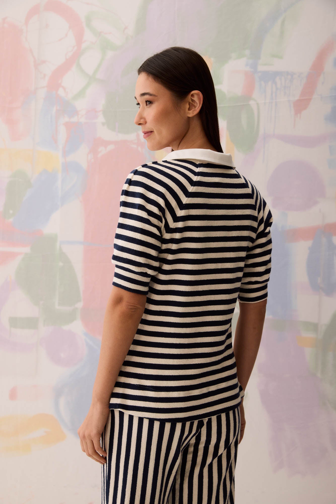 Polo Neck T-Shirt
