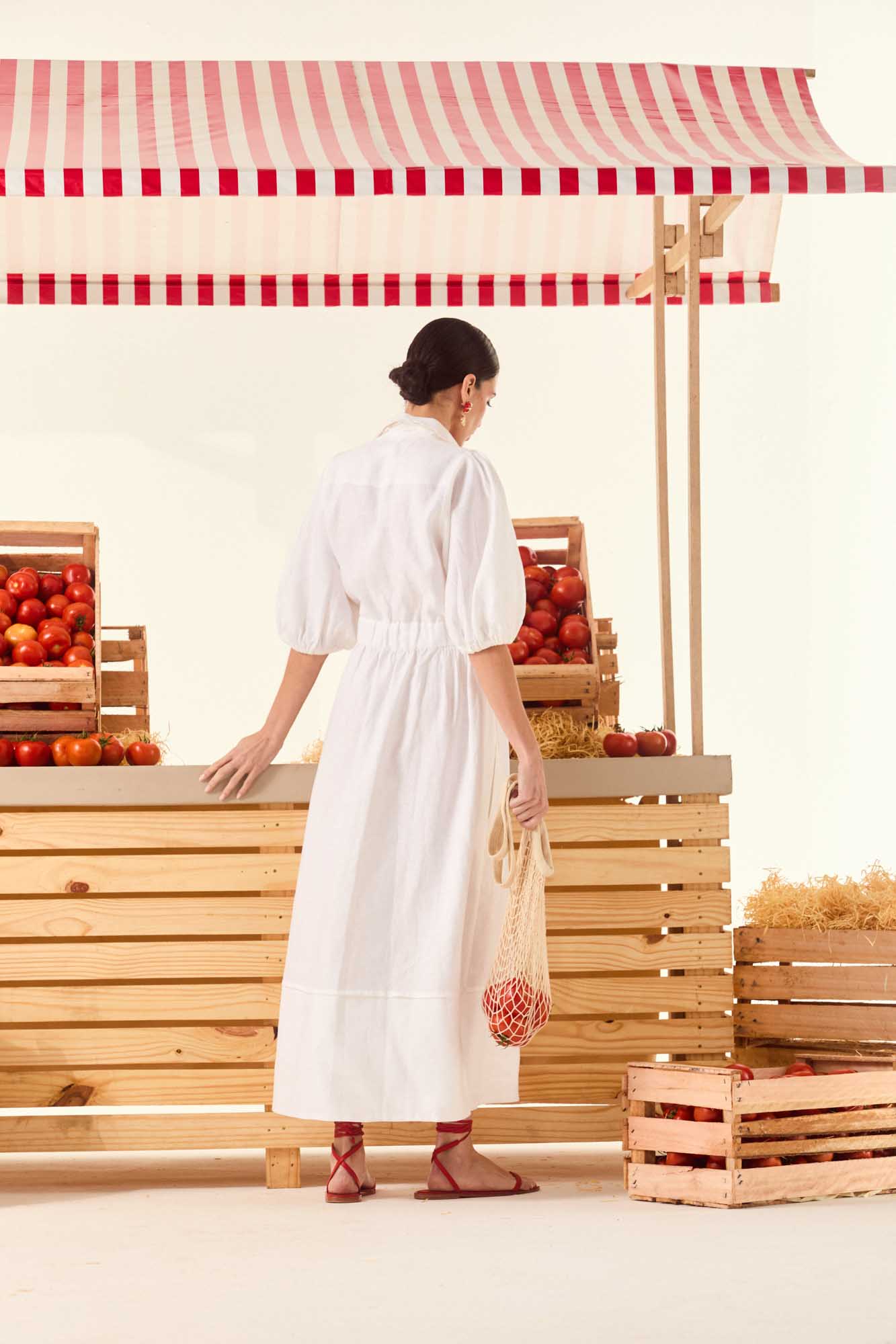 Flor de Sal Shirt Dress