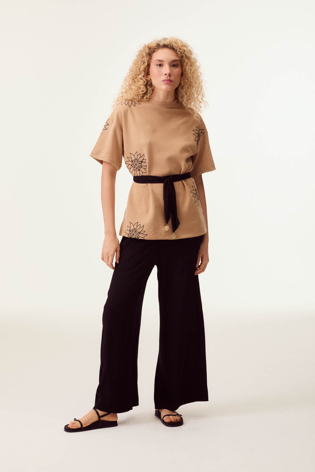 Over Size Embroidered T-Shirt
