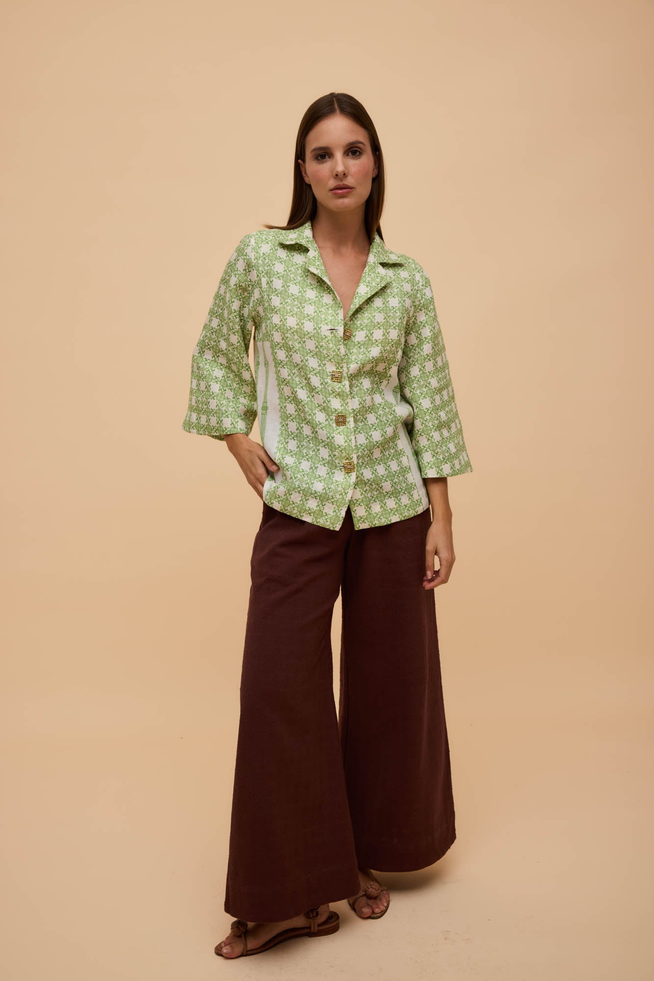 Camisa Maxi Manga Olimpo