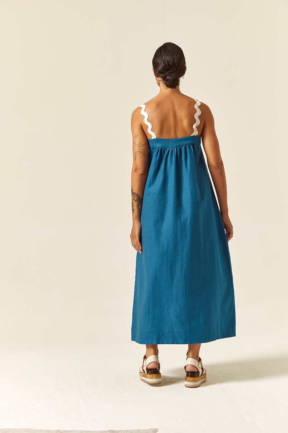 Vestido Alça Águas