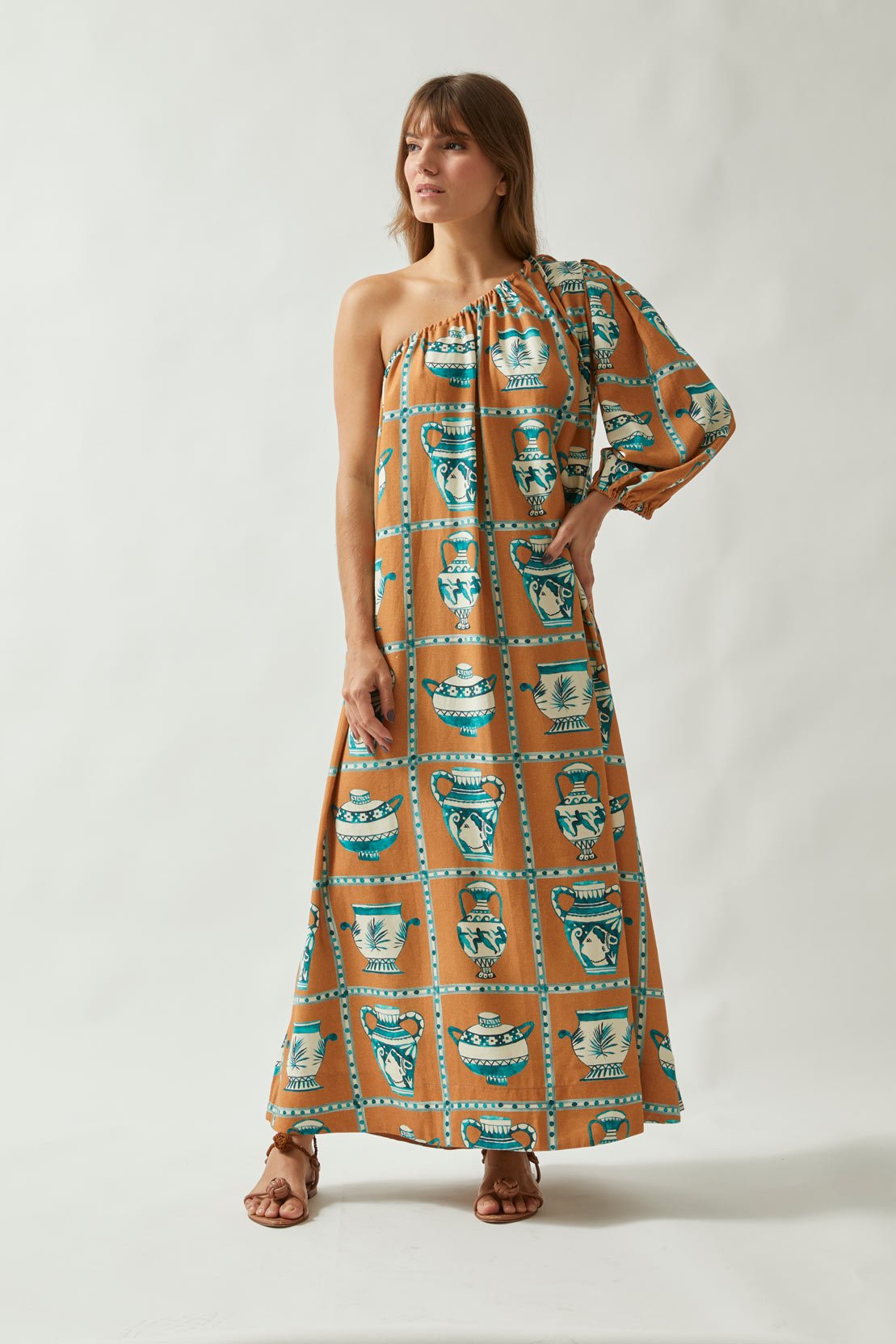Vestido Ombro só Amphora Quente