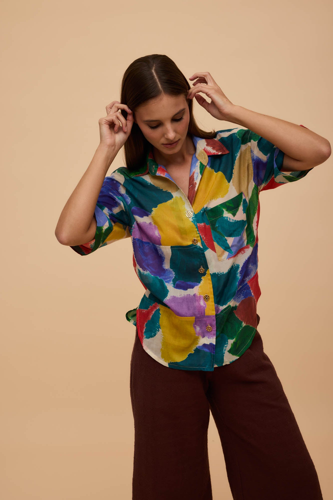 Camisa Seda Amor Origens