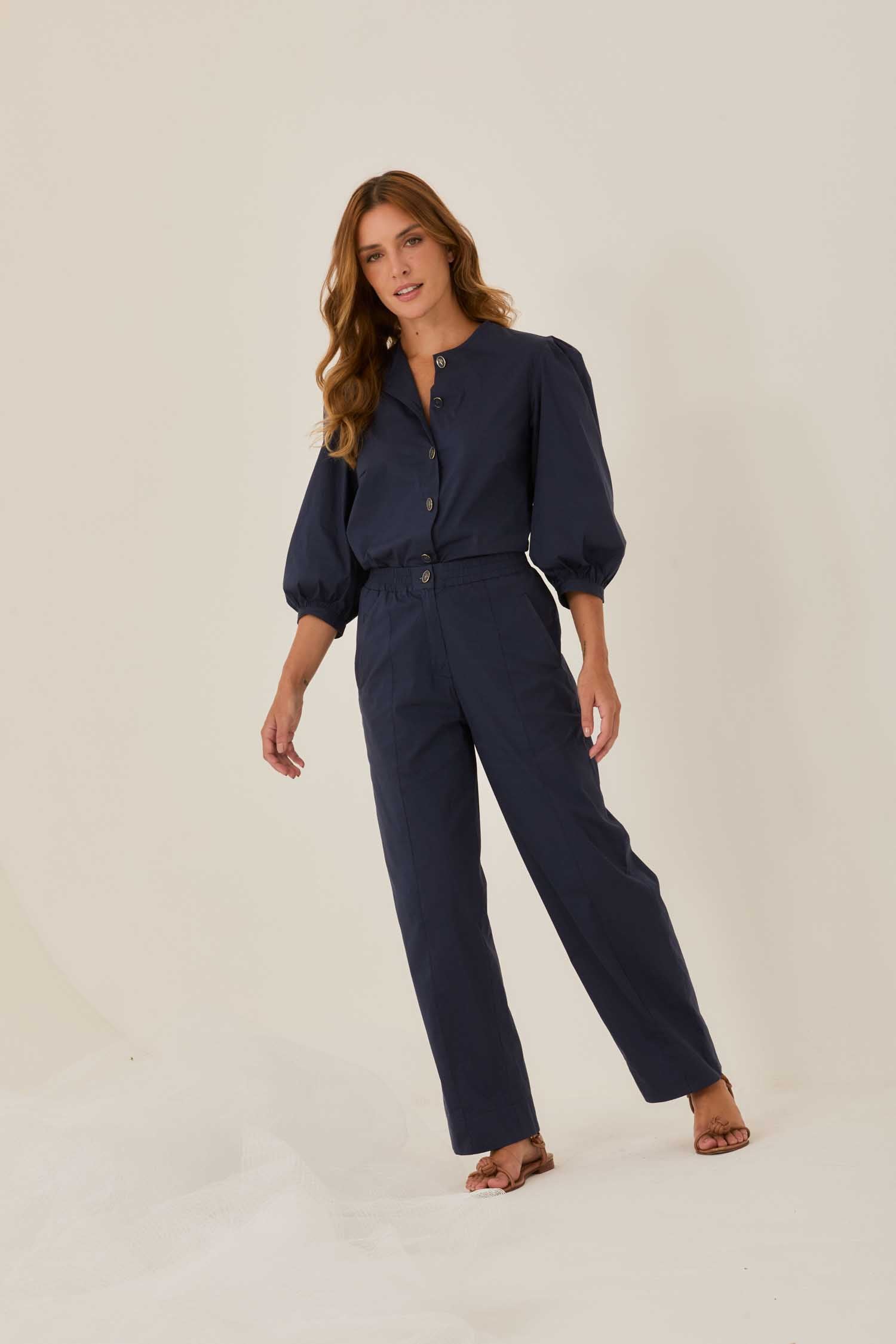 Deep Blue Pants
