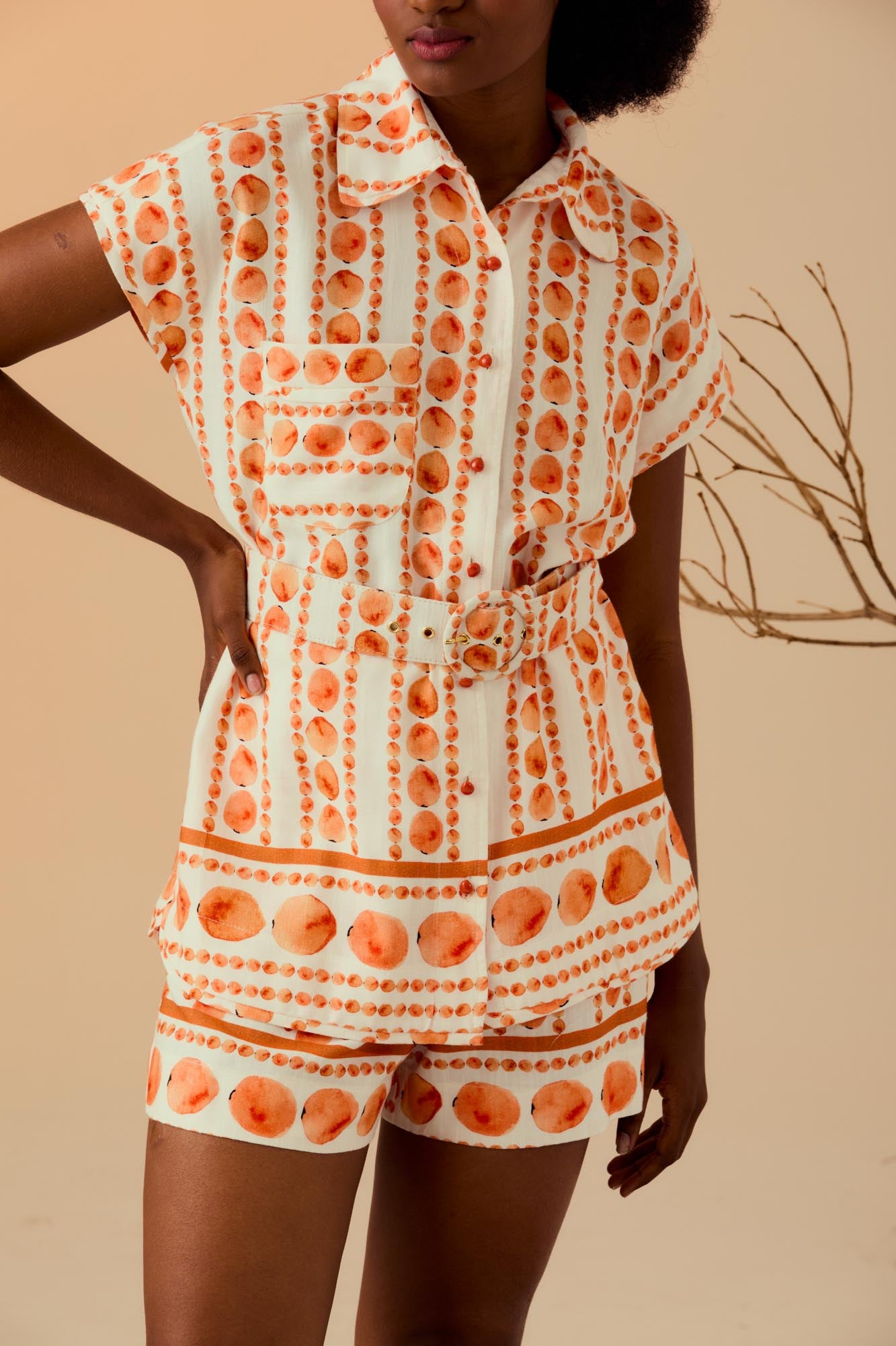 Tento Belt Blouse