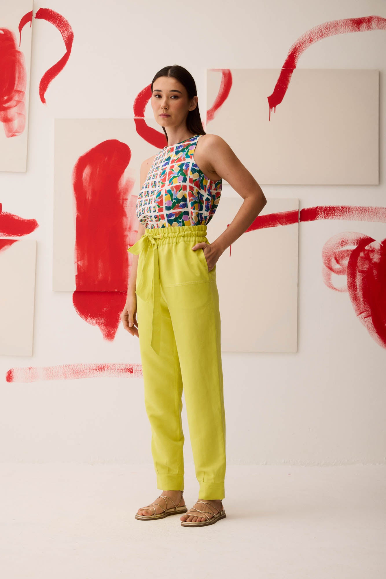 Yellow pants