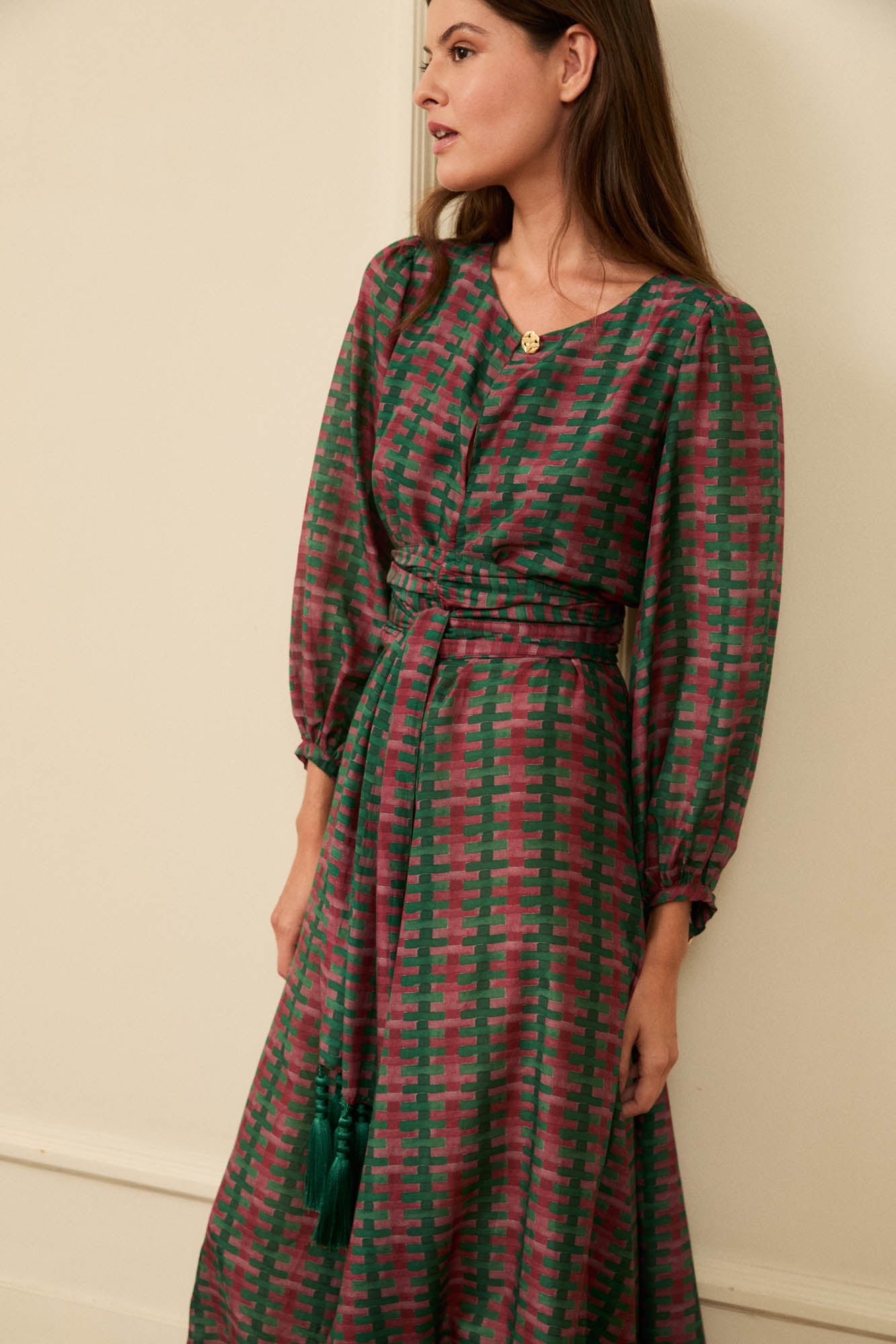 Nuit Trellis Est Dress
