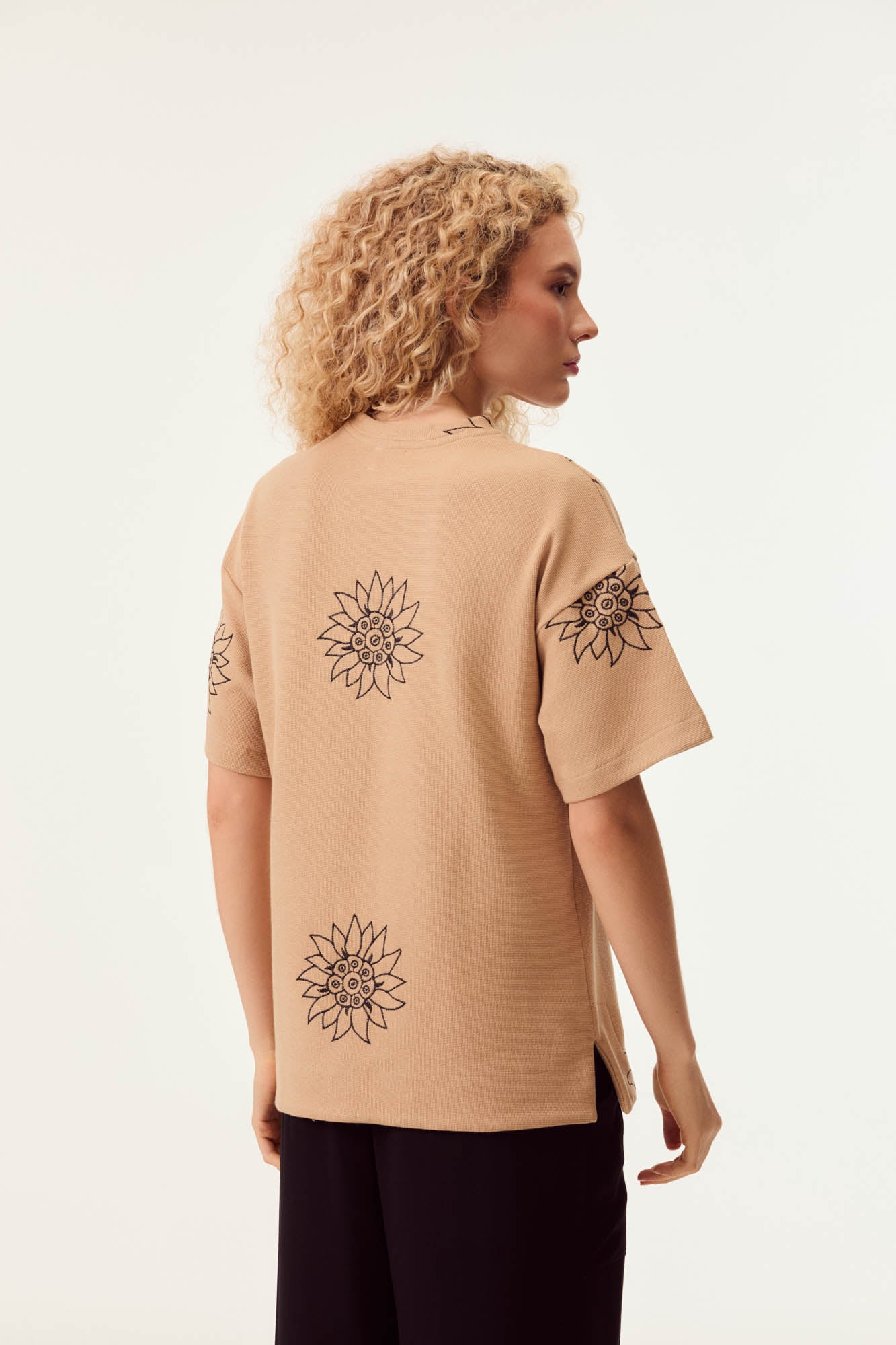 Over Size Embroidered T-Shirt