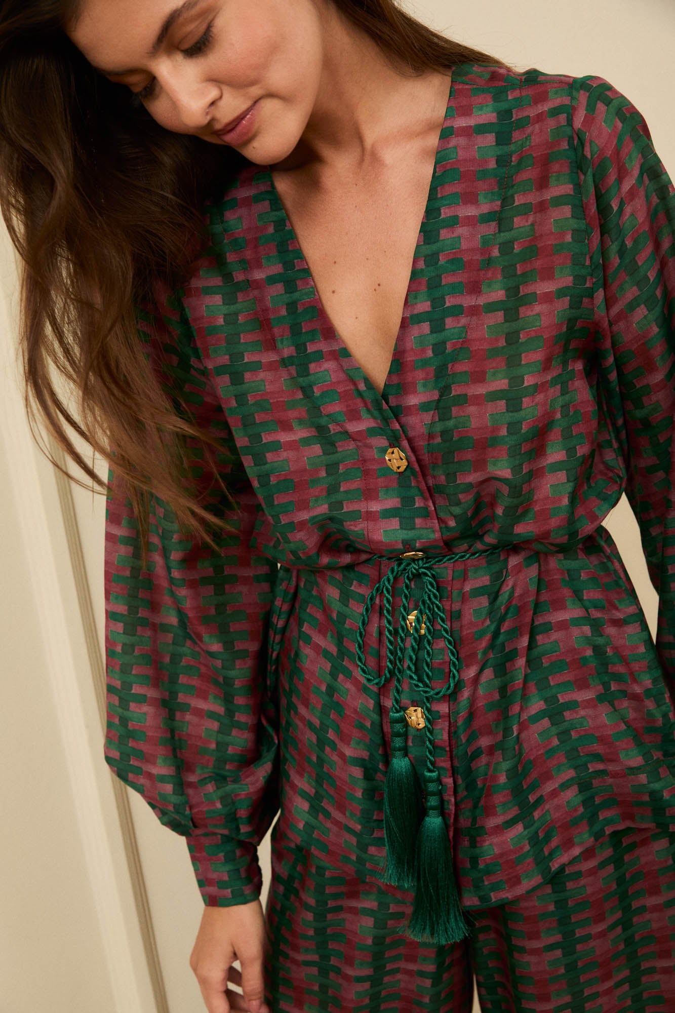 Night Trellis Style Cardigan