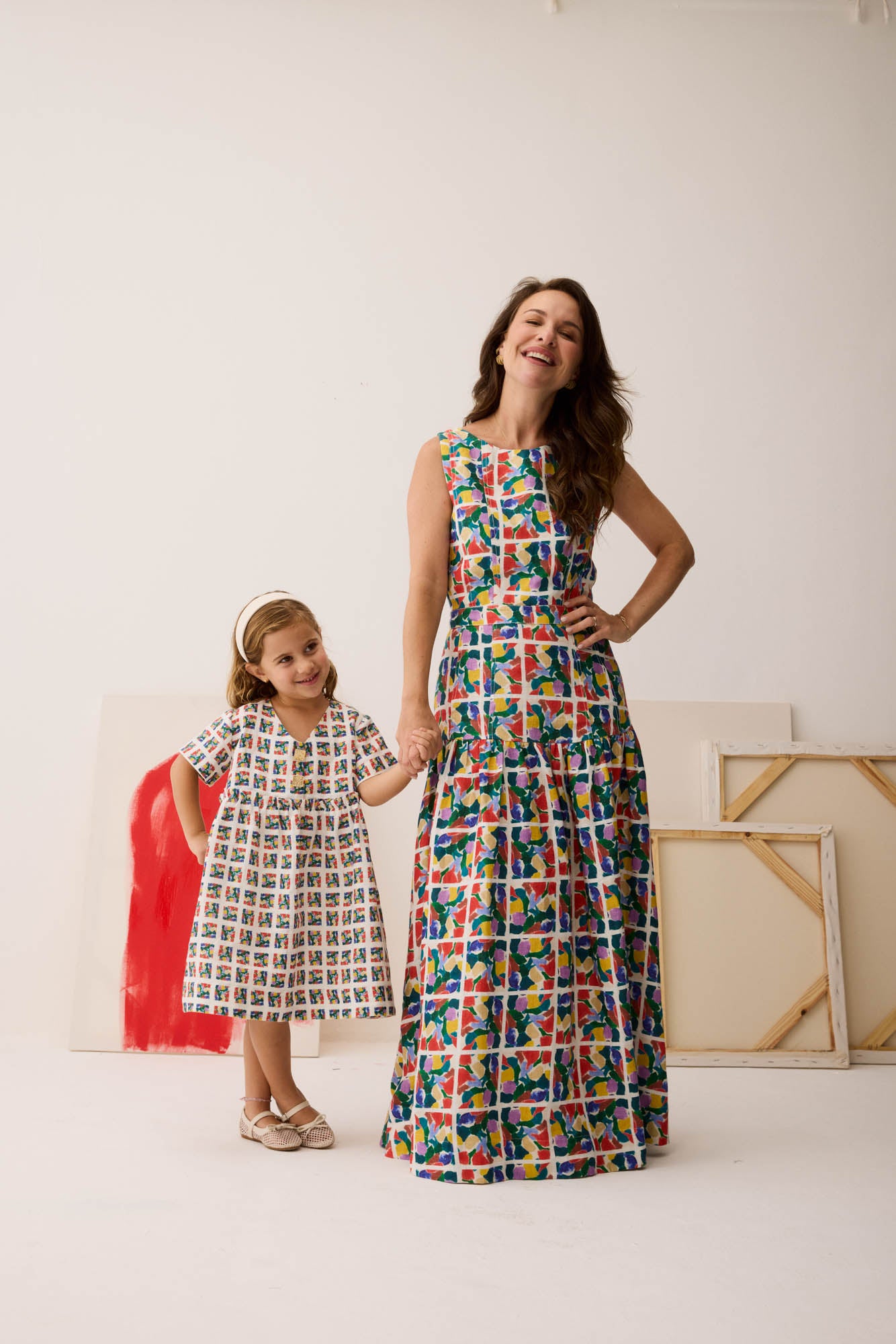 Kids Checkered Dress
