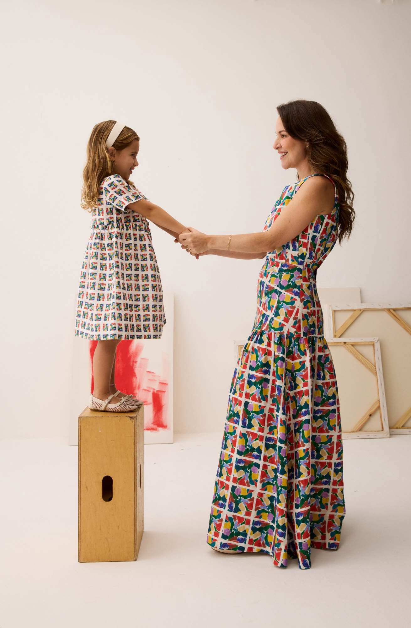 Kids Checkered Dress