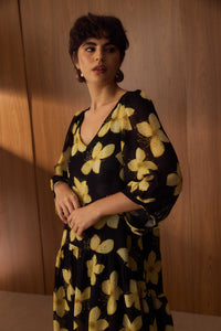 Vestido Franzido Jabuticabeira