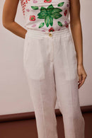 Calça Alfaiataria Branca
