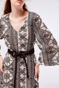 Vestido Renda Crochê