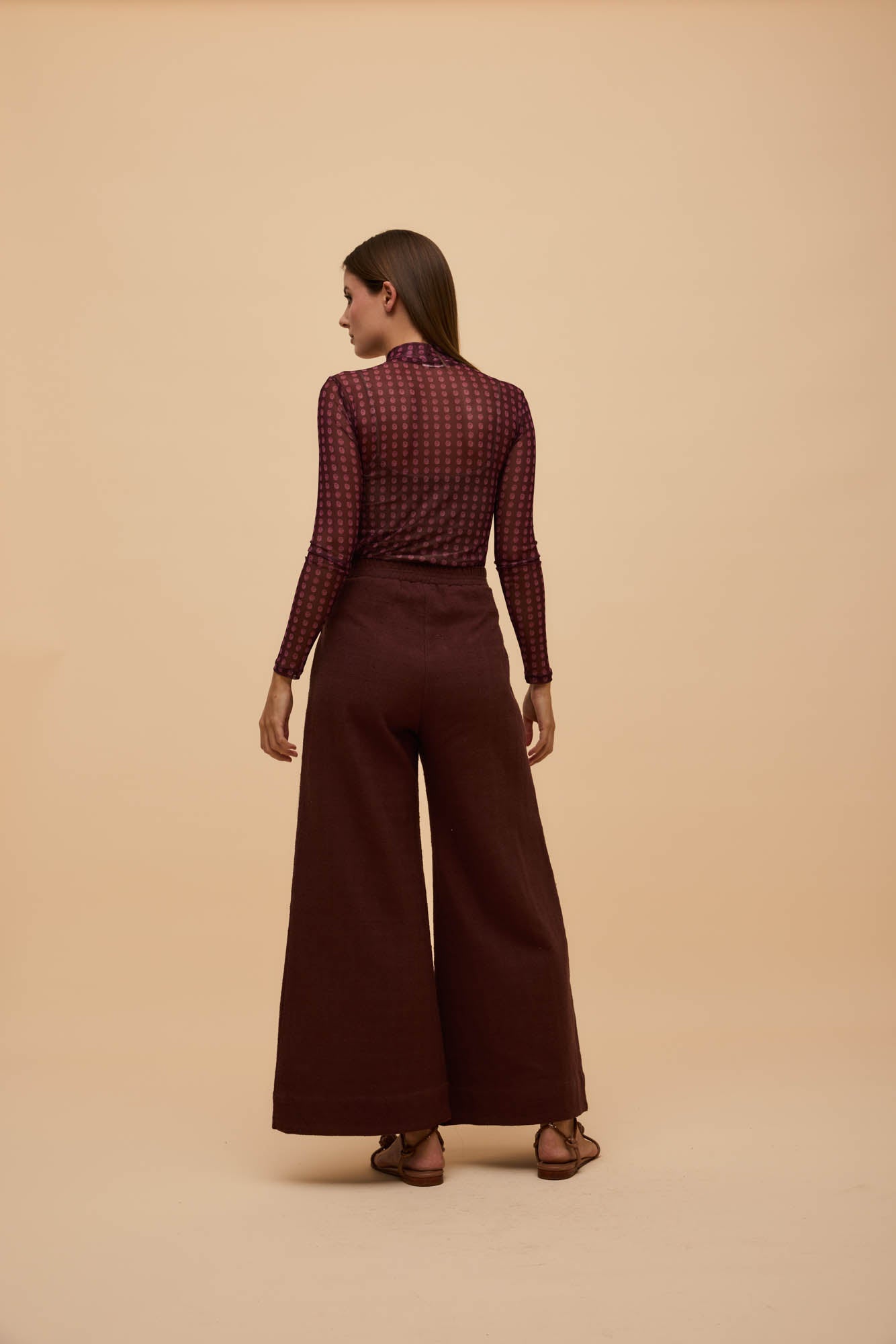 Calça Bali Marrom Terra